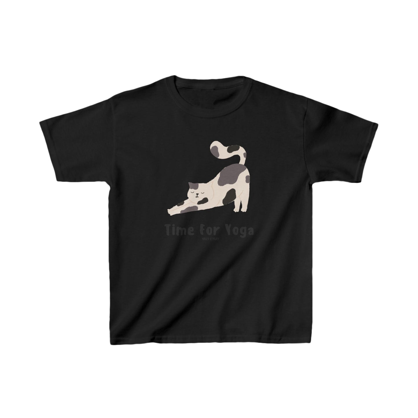 Kids lazy cat Heavy Cotton™ Tee