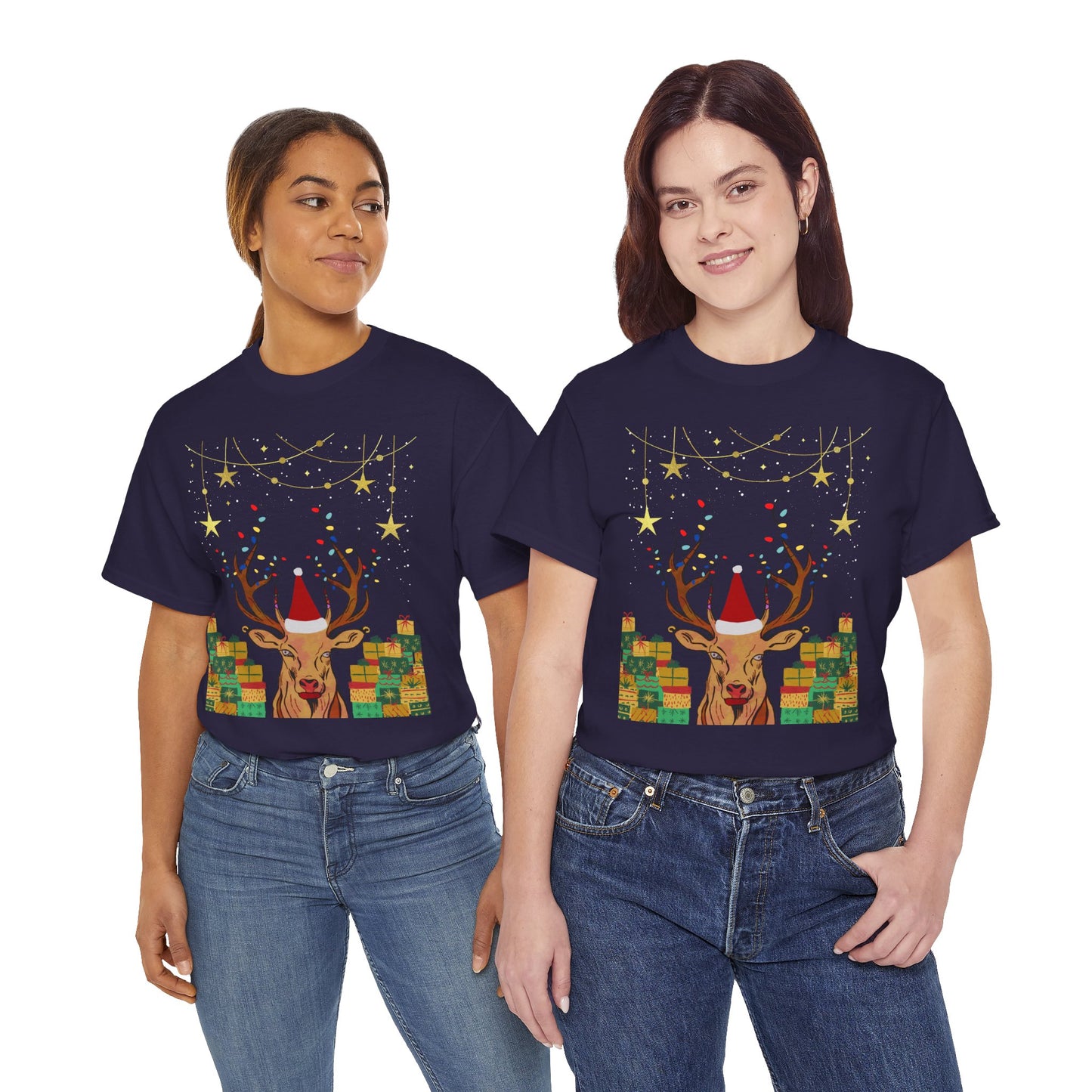 Christmas - Unisex Heavy Cotton Tee (Express Delivery available)
