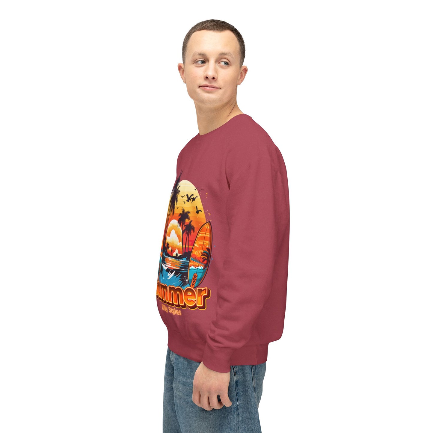 Summer - Lightweight Crewneck Sweatshirt