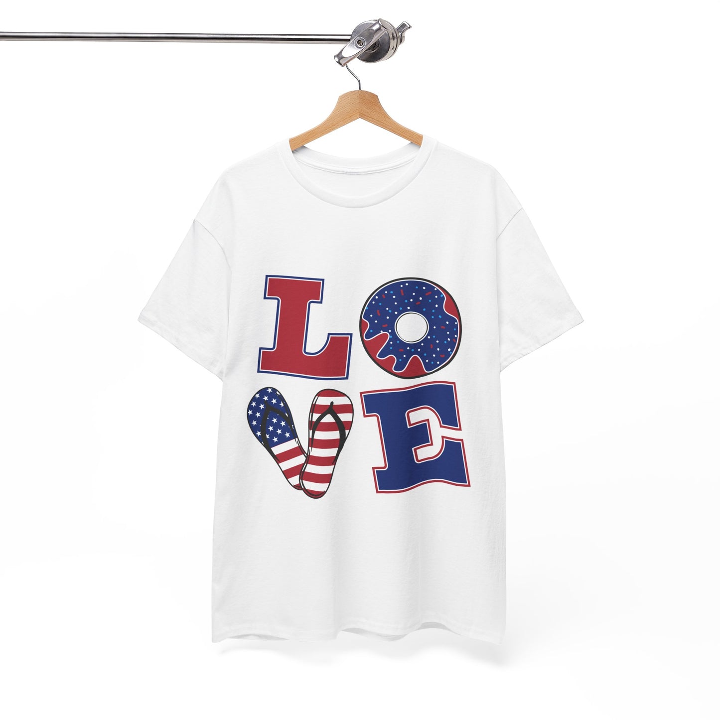Love America - Unisex Heavy Cotton Tee