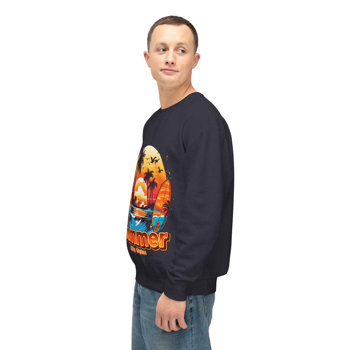 Summer - Lightweight Crewneck Sweatshirt