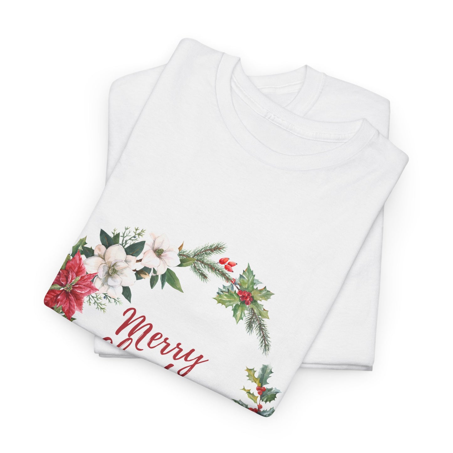 Merry Christmas - Unisex Heavy Cotton Tee