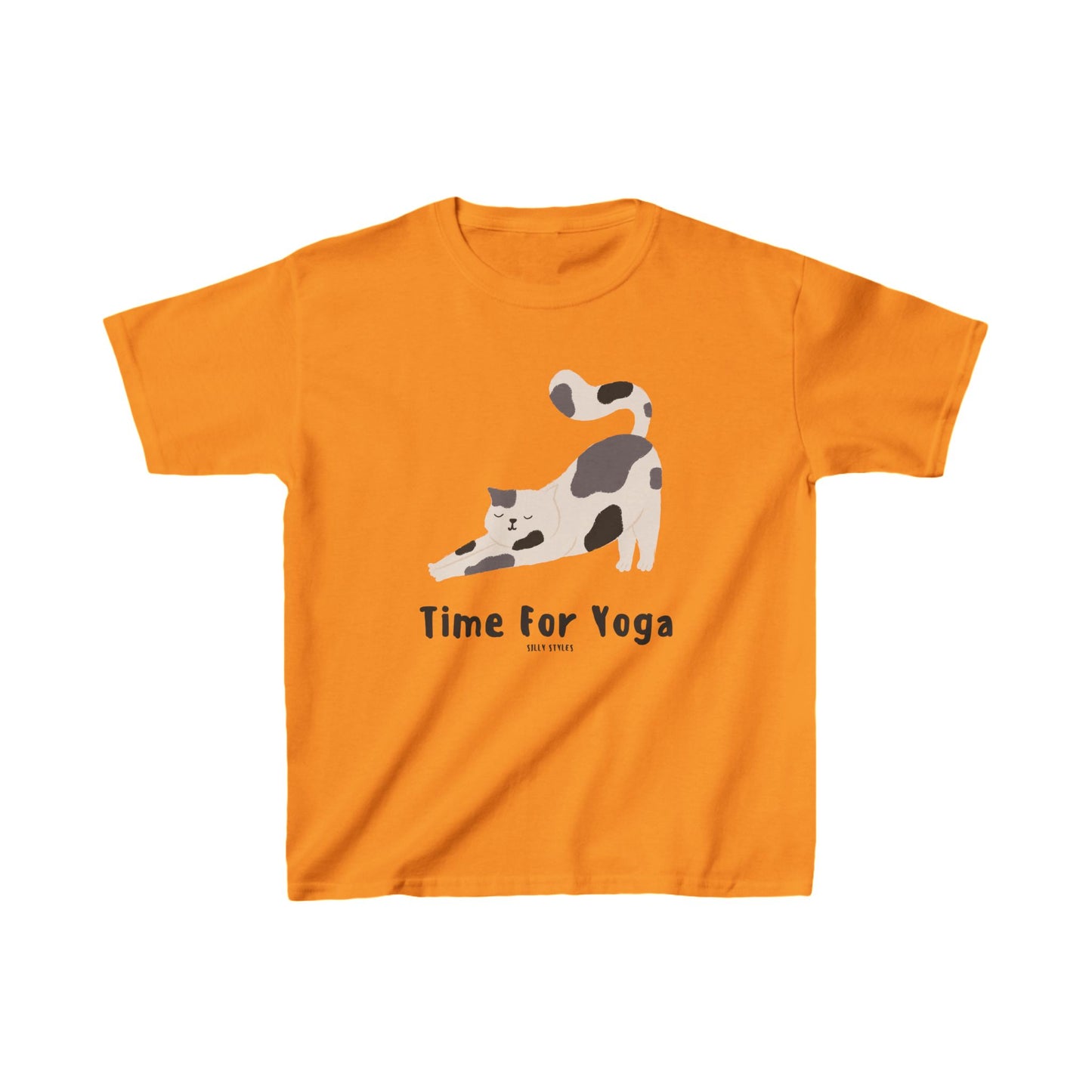 Kids lazy cat Heavy Cotton™ Tee