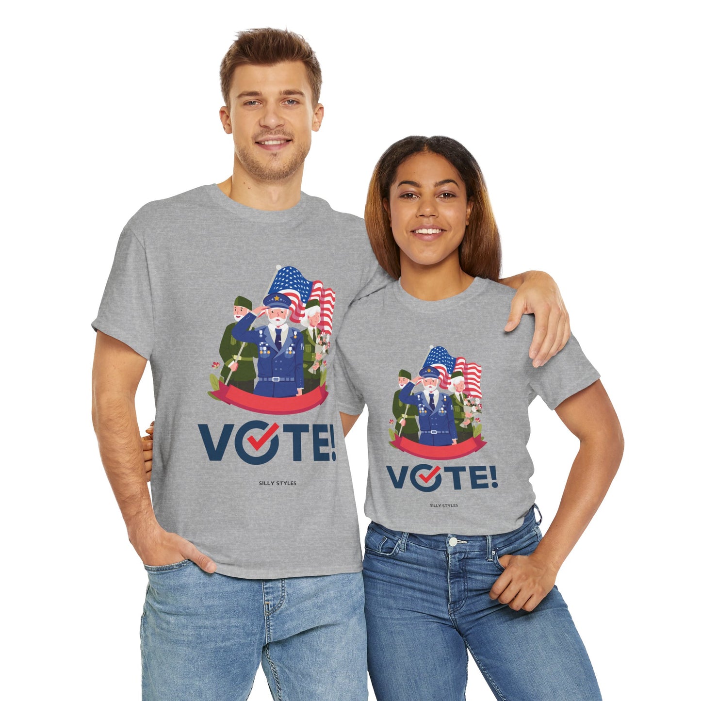 Vote - Unisex Heavy Cotton Tee