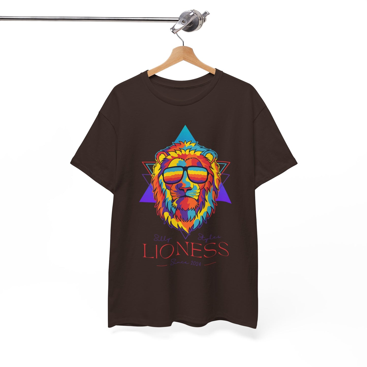 Silly Styles Premium Lion - Heavy Cotton Tee (Express Delivery available)