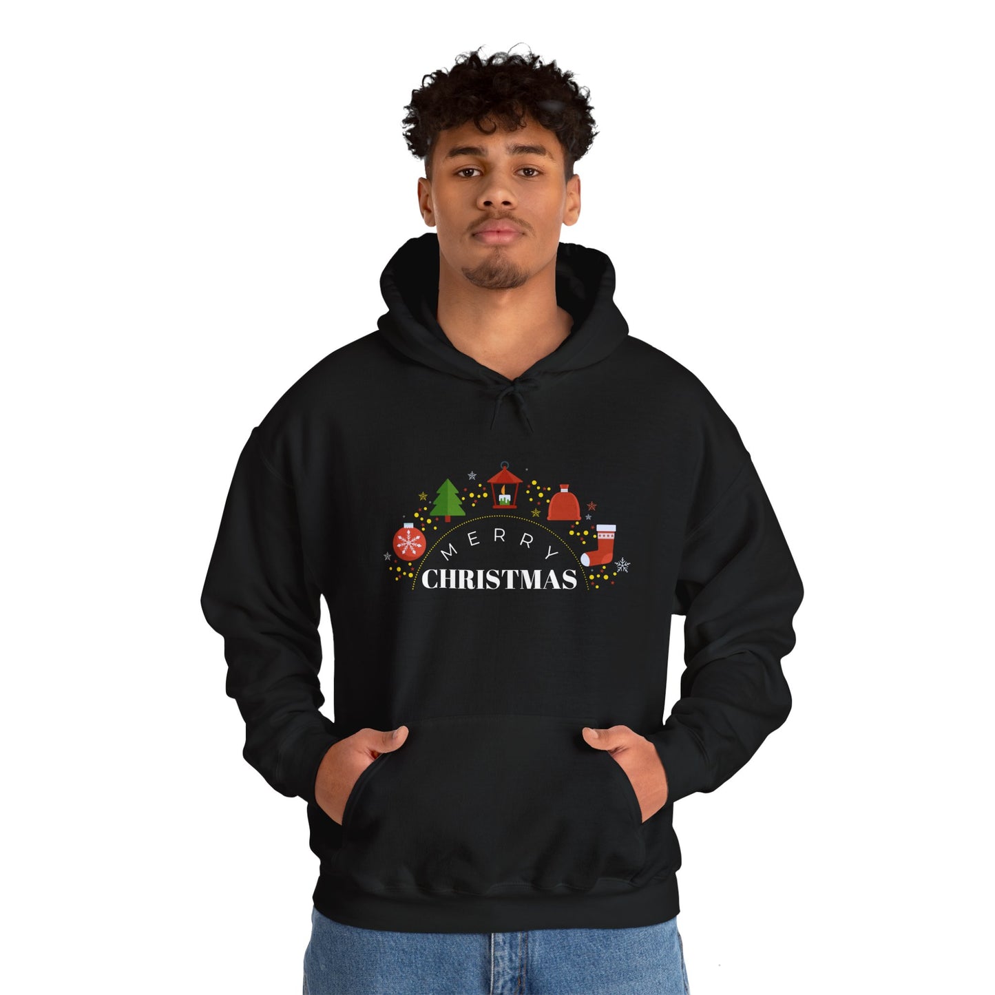 Merry Christmas - Unisex Heavy Blend™ Hooded Sweatshirt