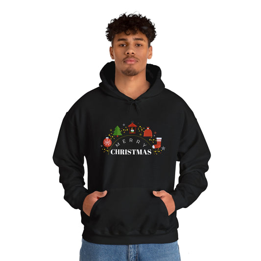 Merry Christmas - Unisex Heavy Blend™ Hooded Sweatshirt