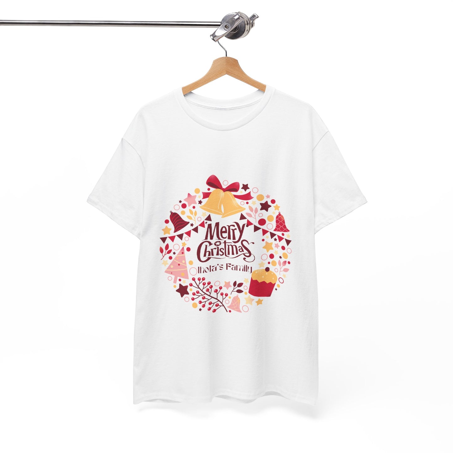 Customizable Christmas - Heavy Cotton Tee