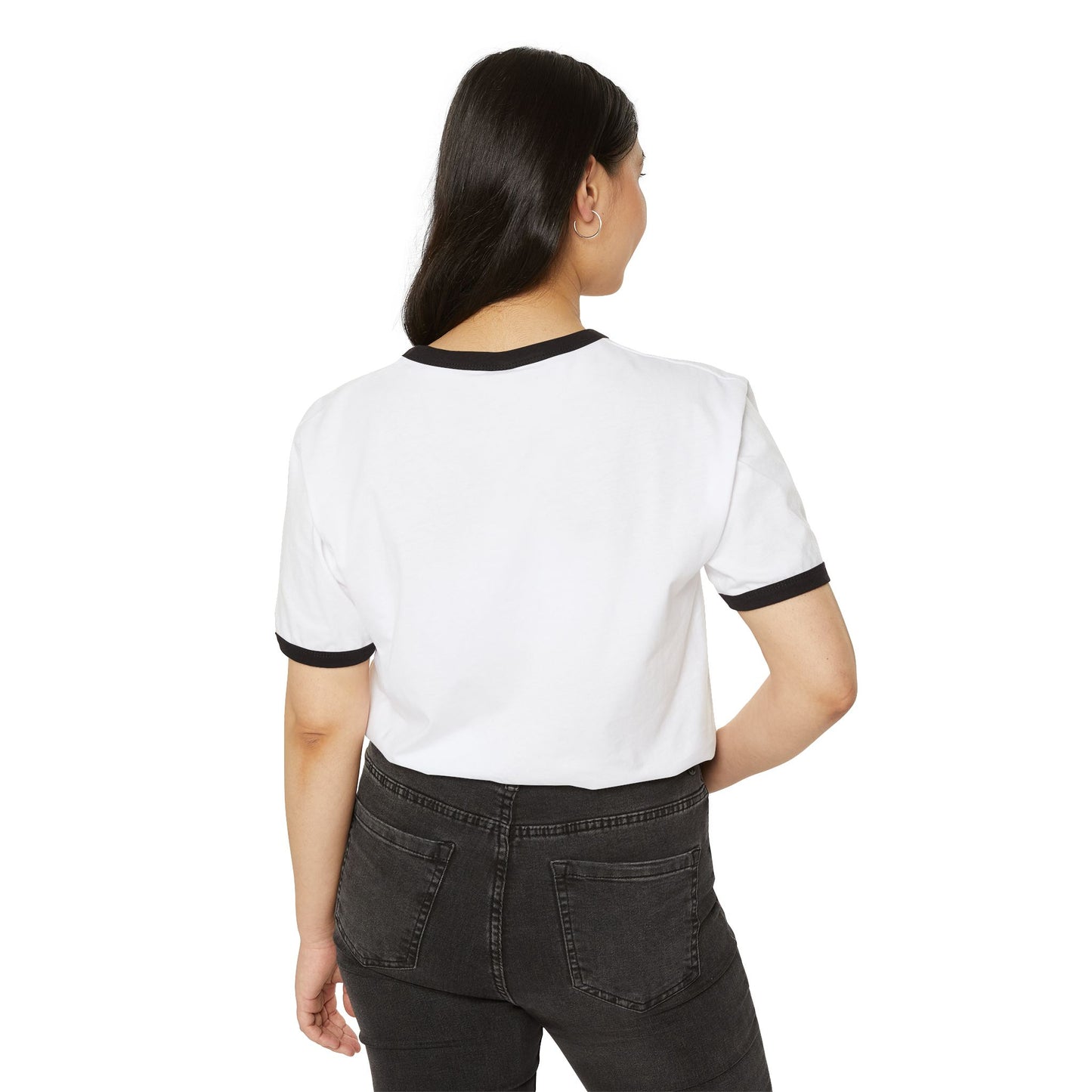 Whale Cotton Ringer T-Shirt