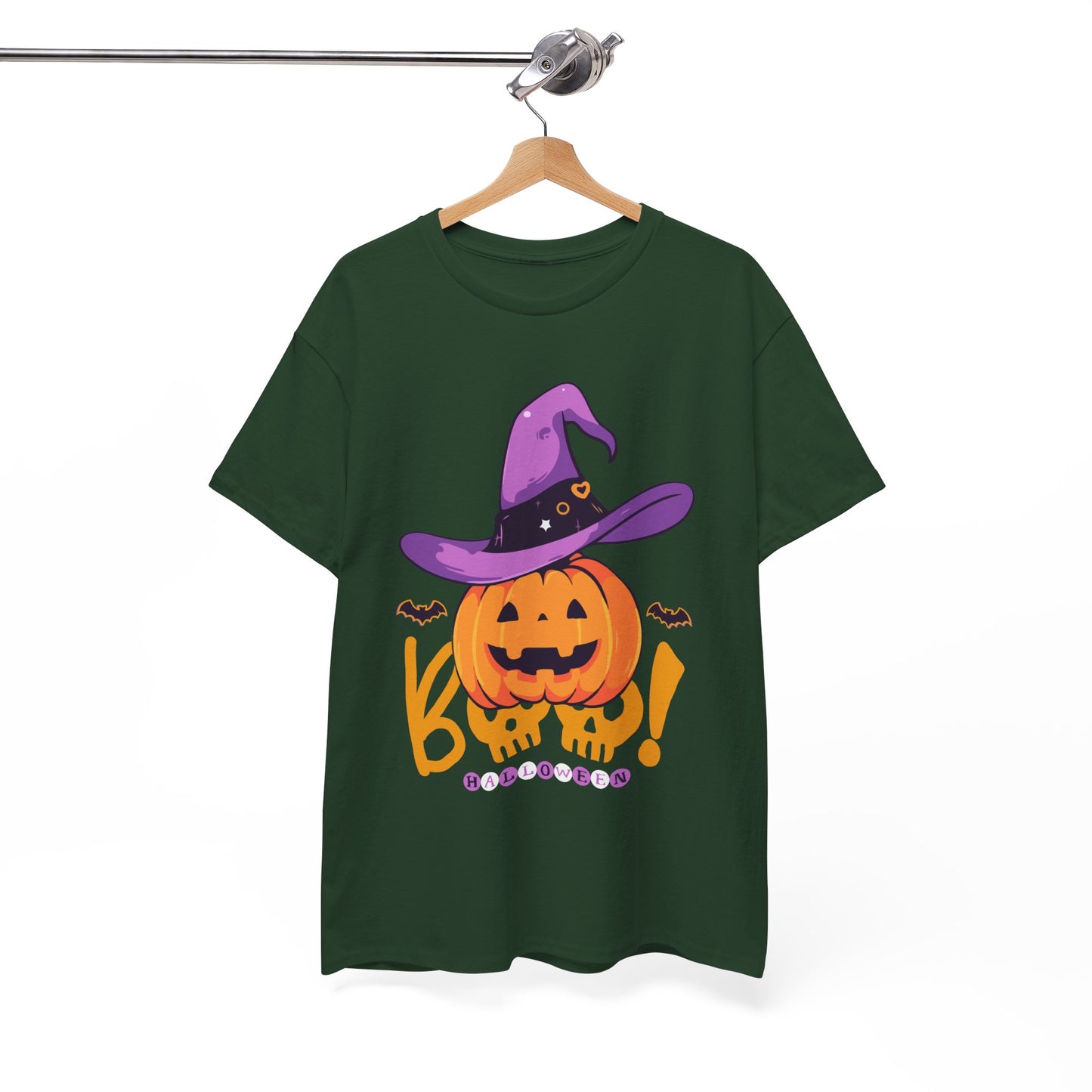 Halloween -Unisex Heavy Cotton Tee (Express Delivery available)