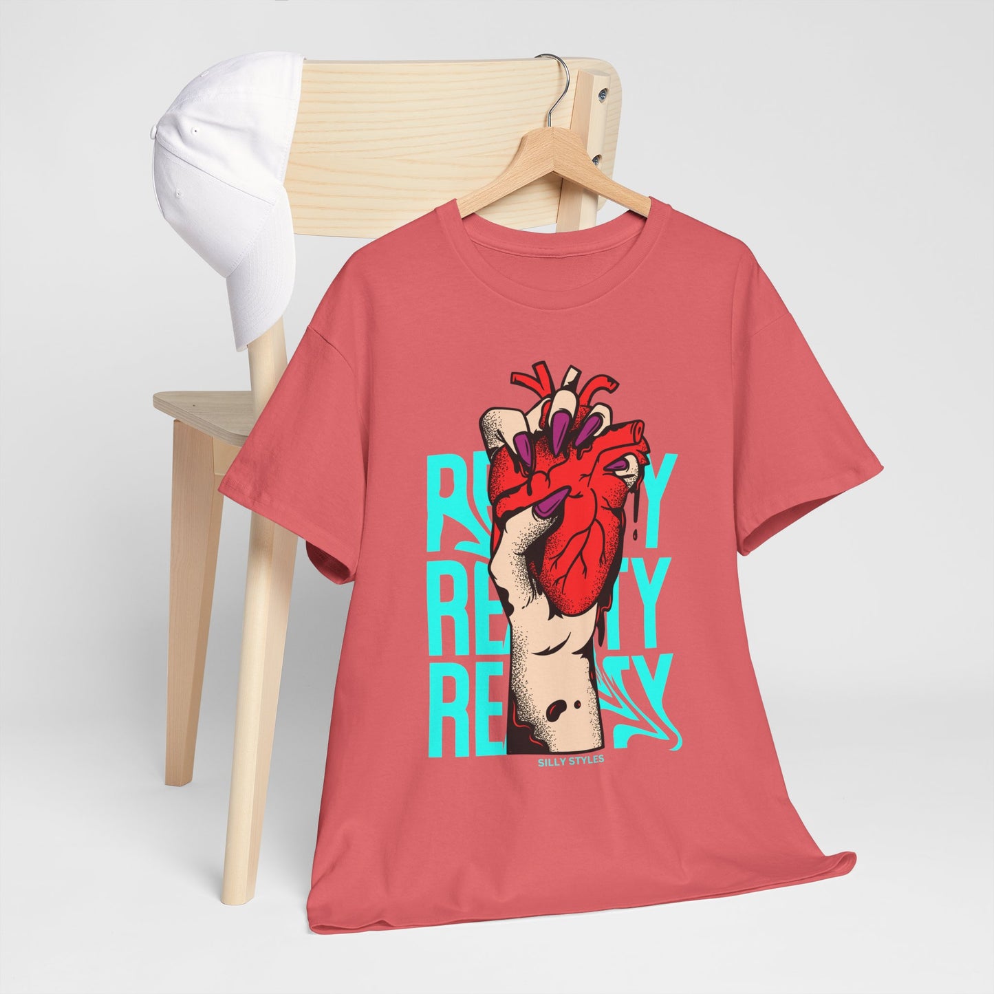 Men's Heart - Heavy Cotton Tee