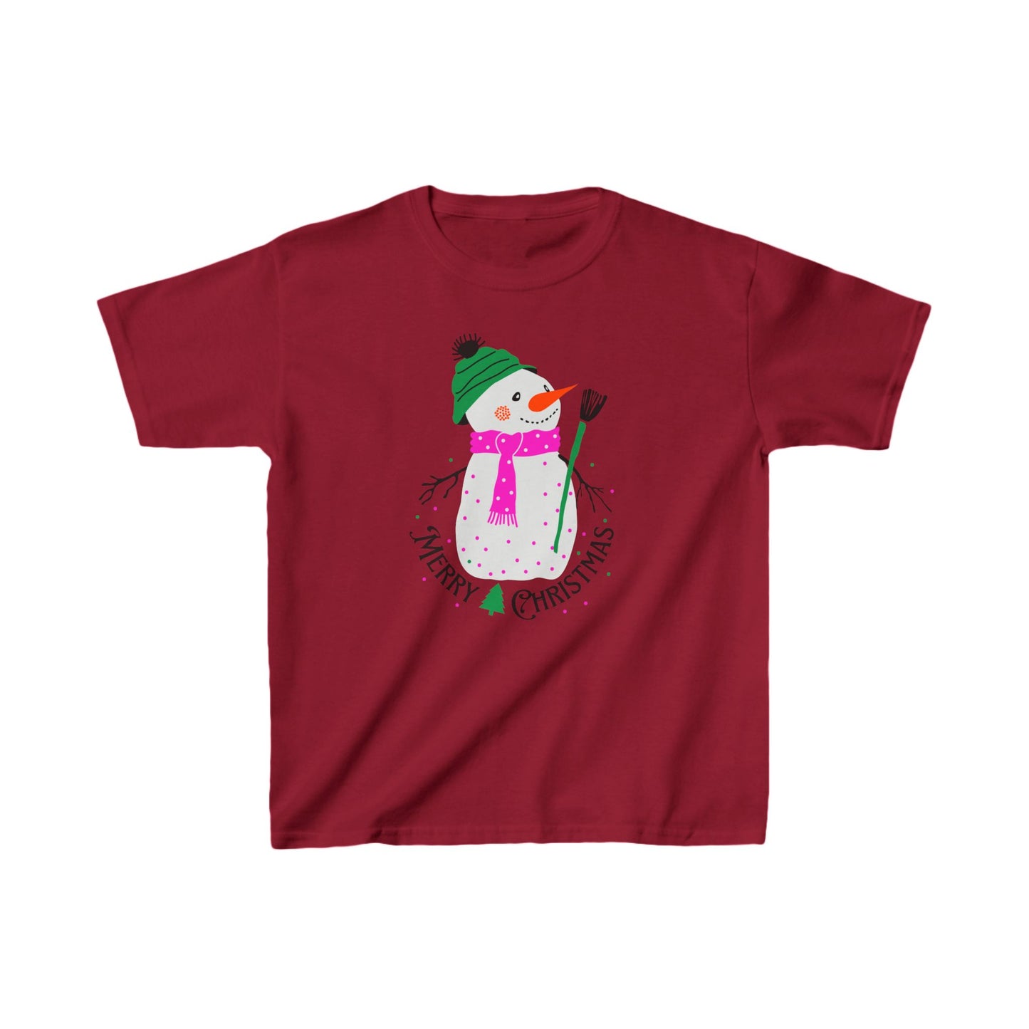 Merry Christmas - Kids Heavy Cotton™ Tee