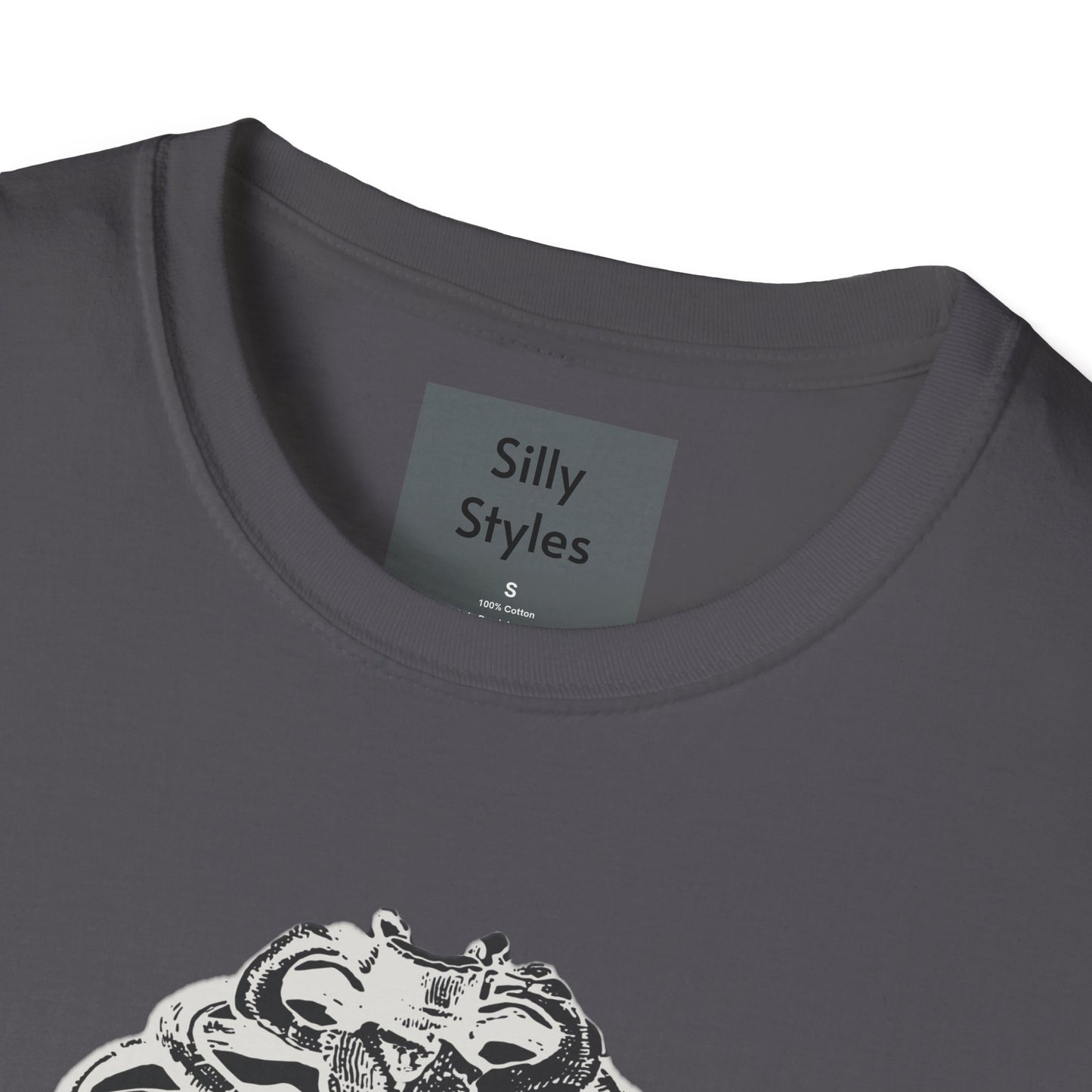 Halloween Skeleton T-Shirt - Softstyle / Unisex
