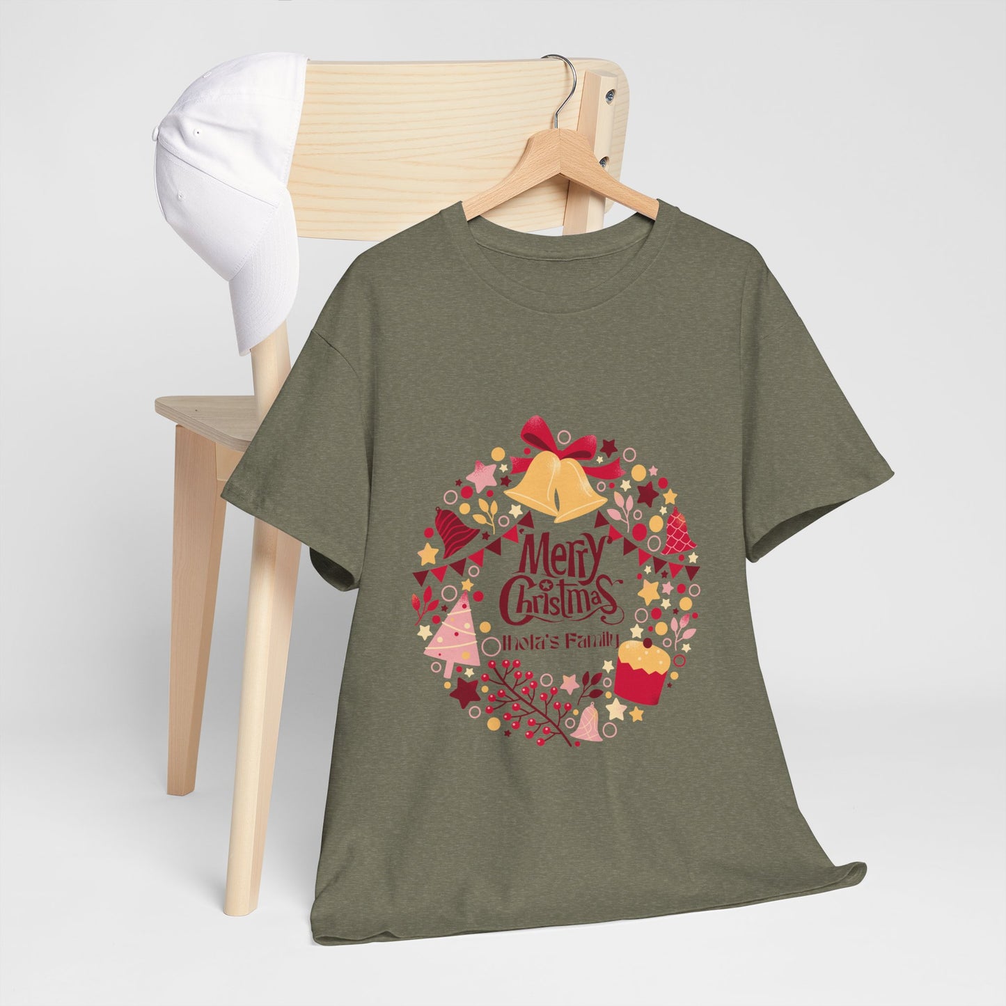 Customizable Christmas - Heavy Cotton Tee