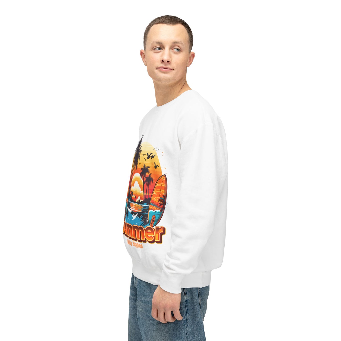 Summer - Lightweight Crewneck Sweatshirt