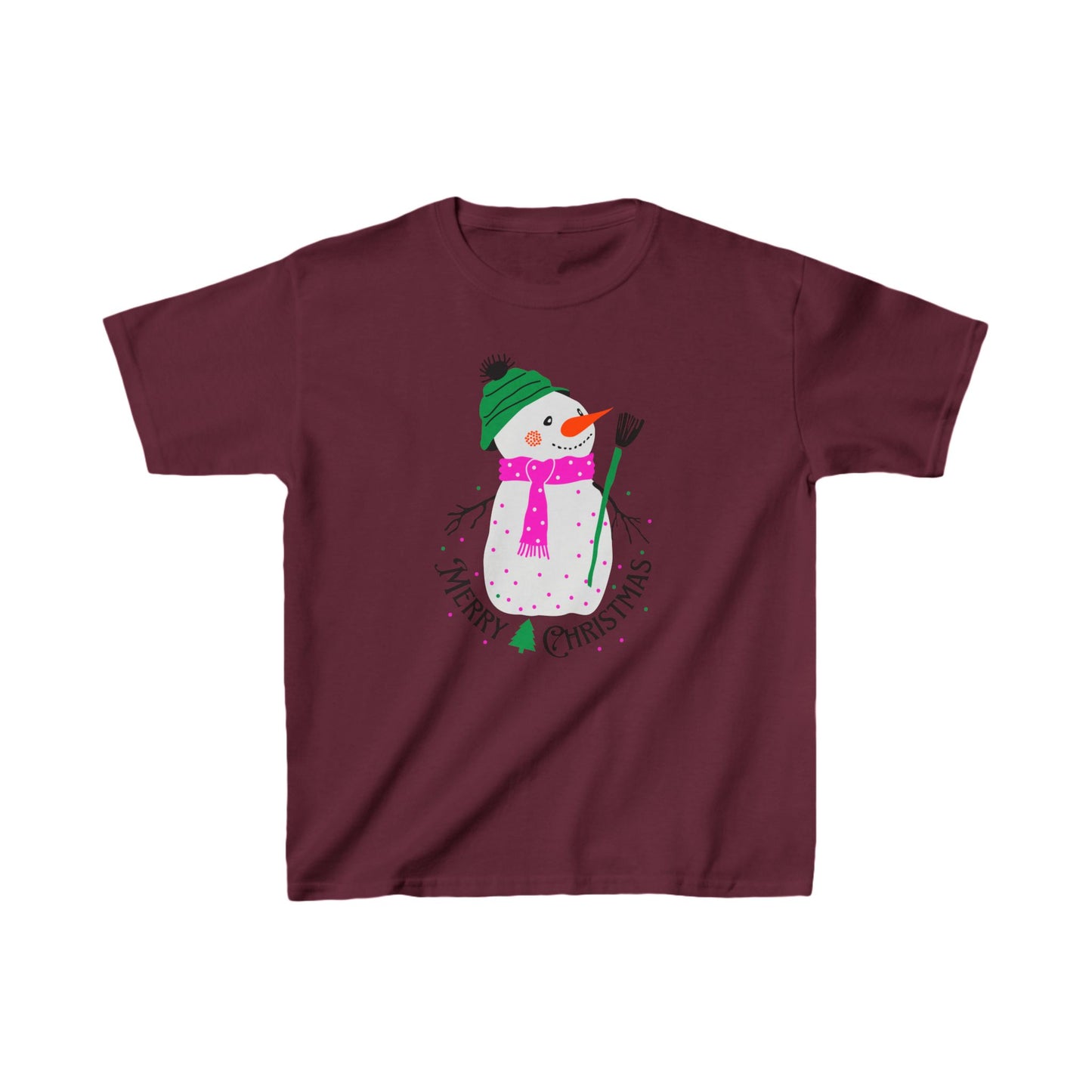 Merry Christmas - Kids Heavy Cotton™ Tee