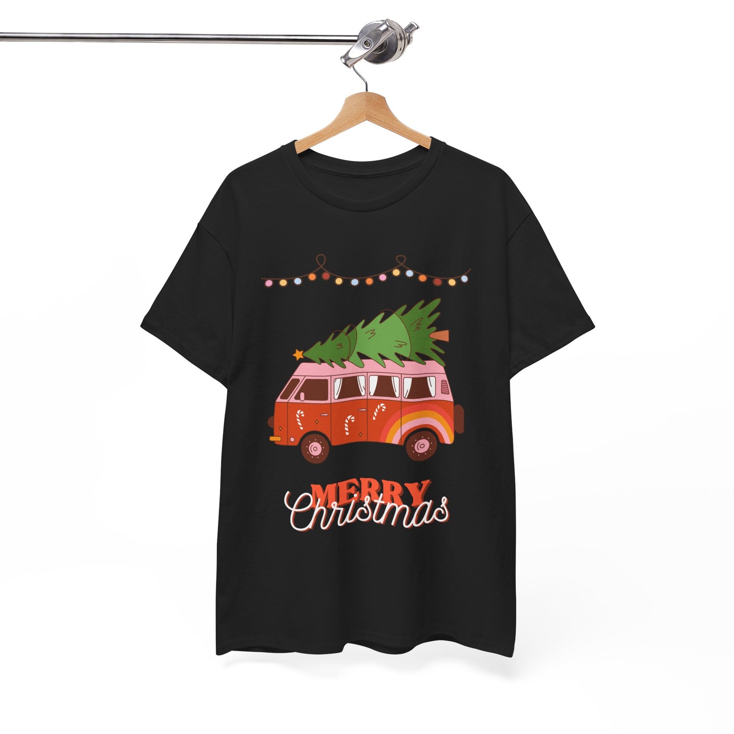 Merry Christmas - Heavy Cotton Tee (Express Delivery available)