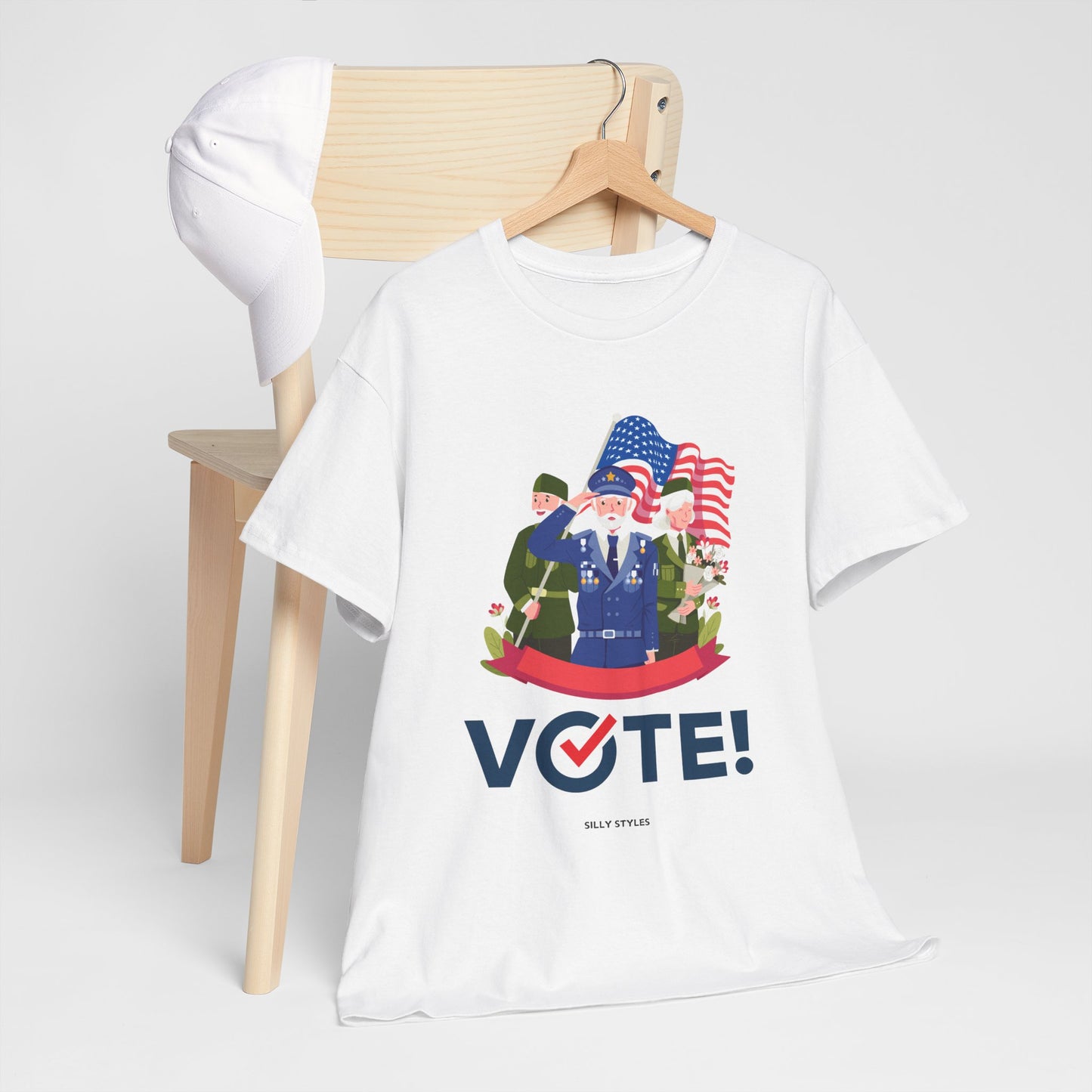 Vote - Unisex Heavy Cotton Tee