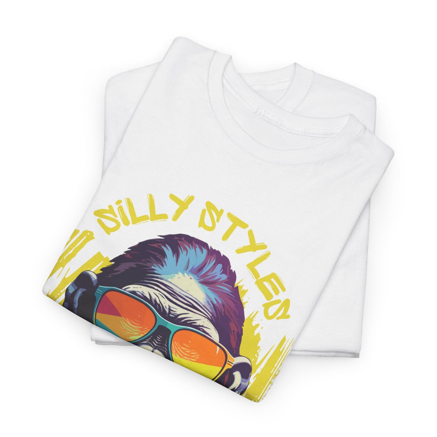 Monkey - Men 's Heavy Cotton Tee (Express Delivery available)