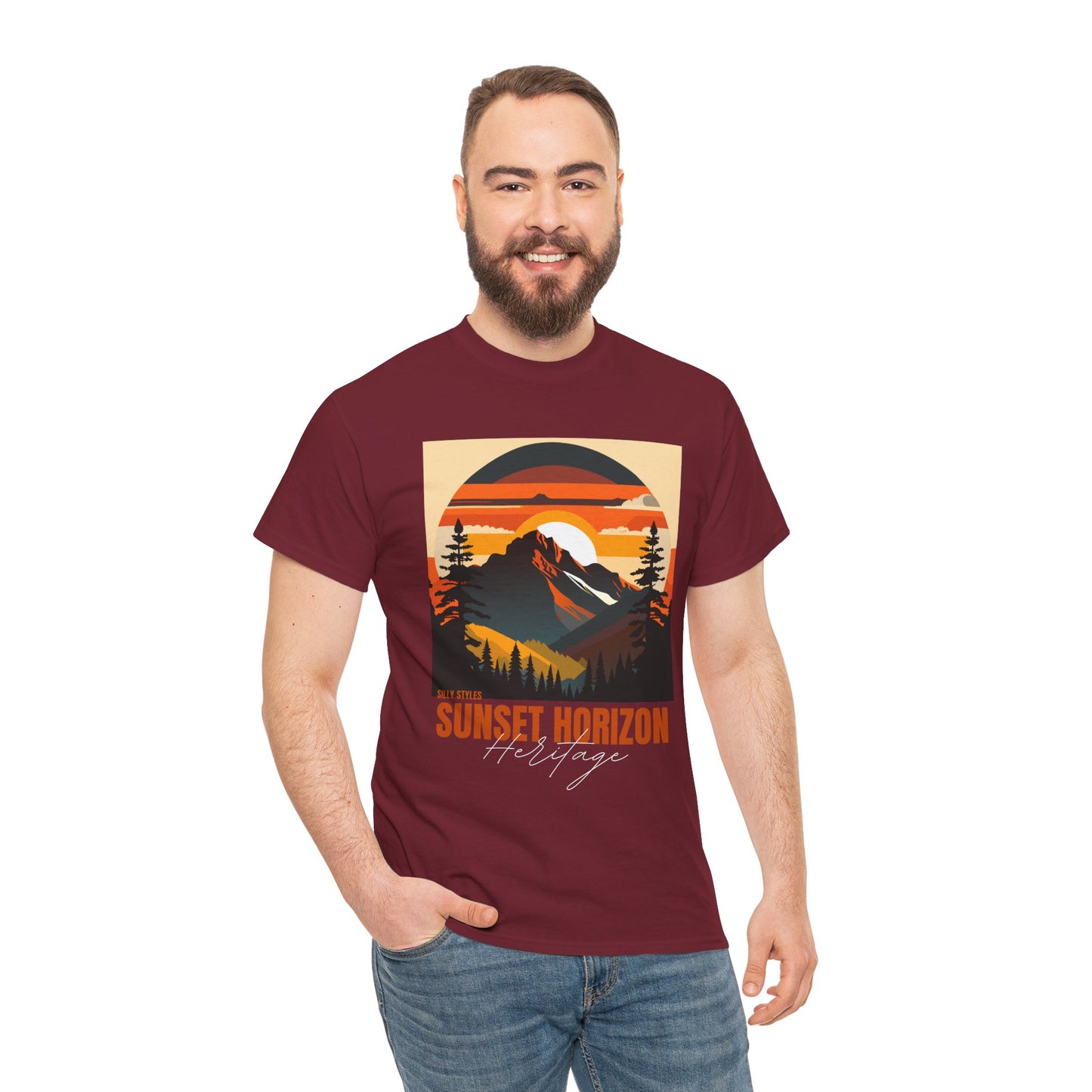 Men's - Sunset Horizon Tee (Express Delivery available)