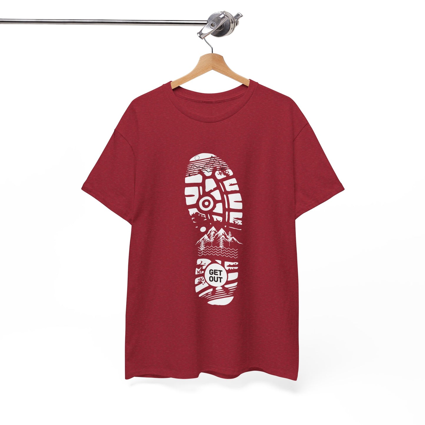 Shoe themed - Heavy Cotton Tee (Express Delivery available)