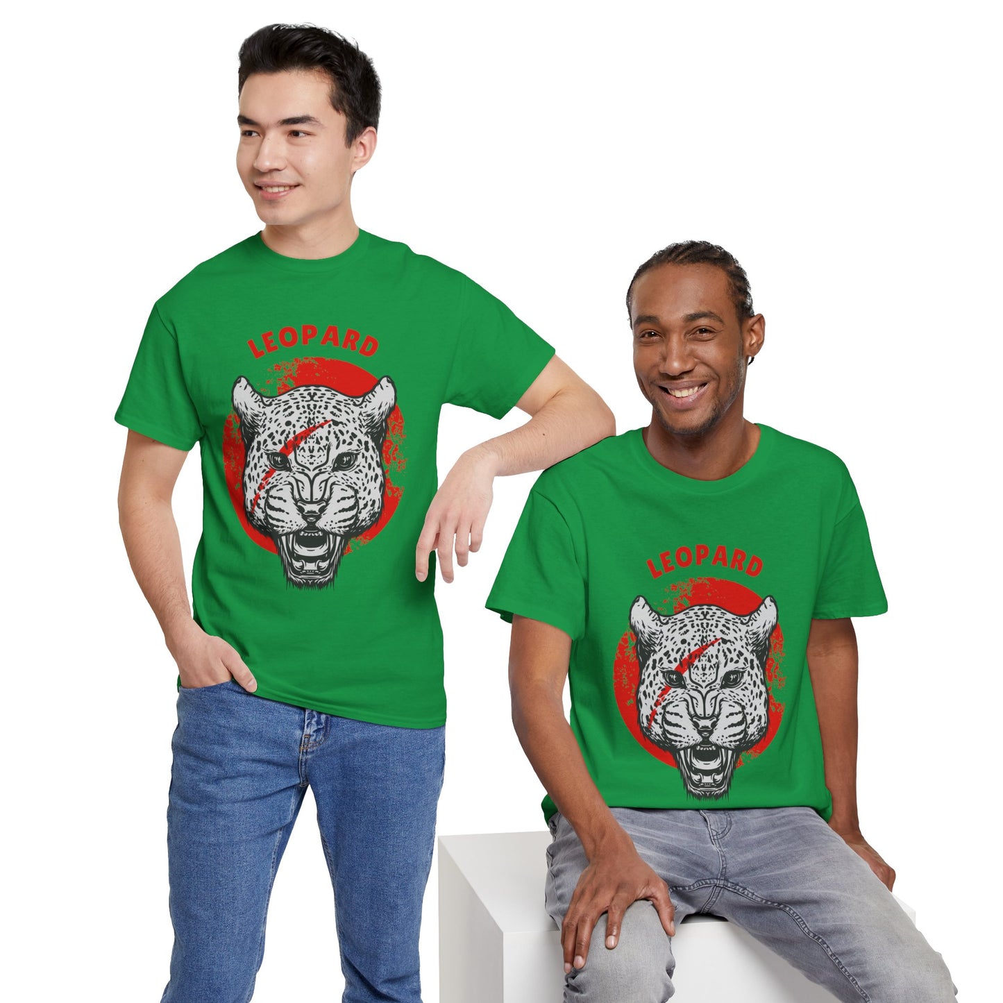 Leopard Heavy Cotton Tee
