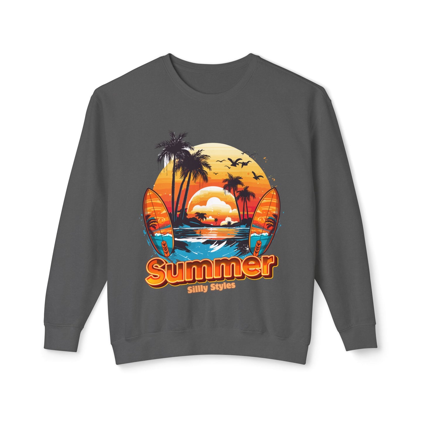 Summer - Lightweight Crewneck Sweatshirt