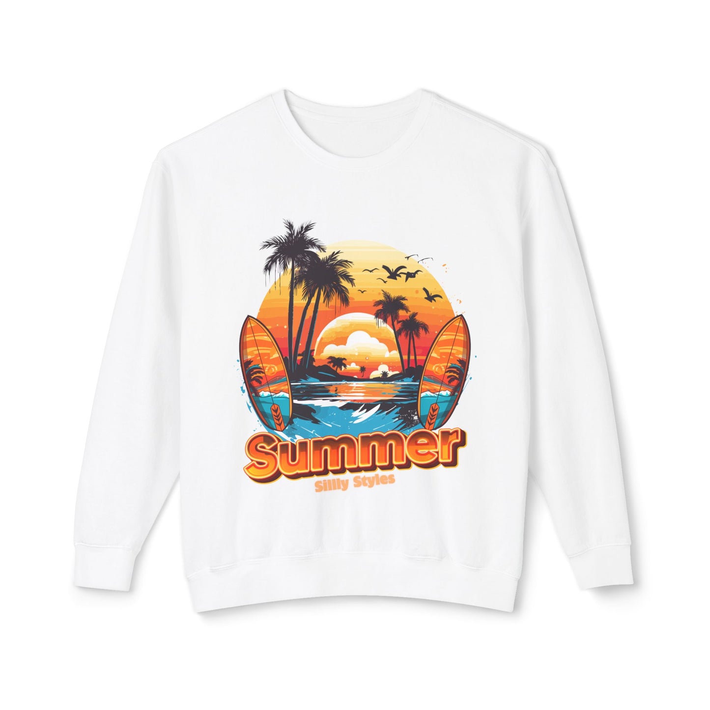 Summer - Lightweight Crewneck Sweatshirt