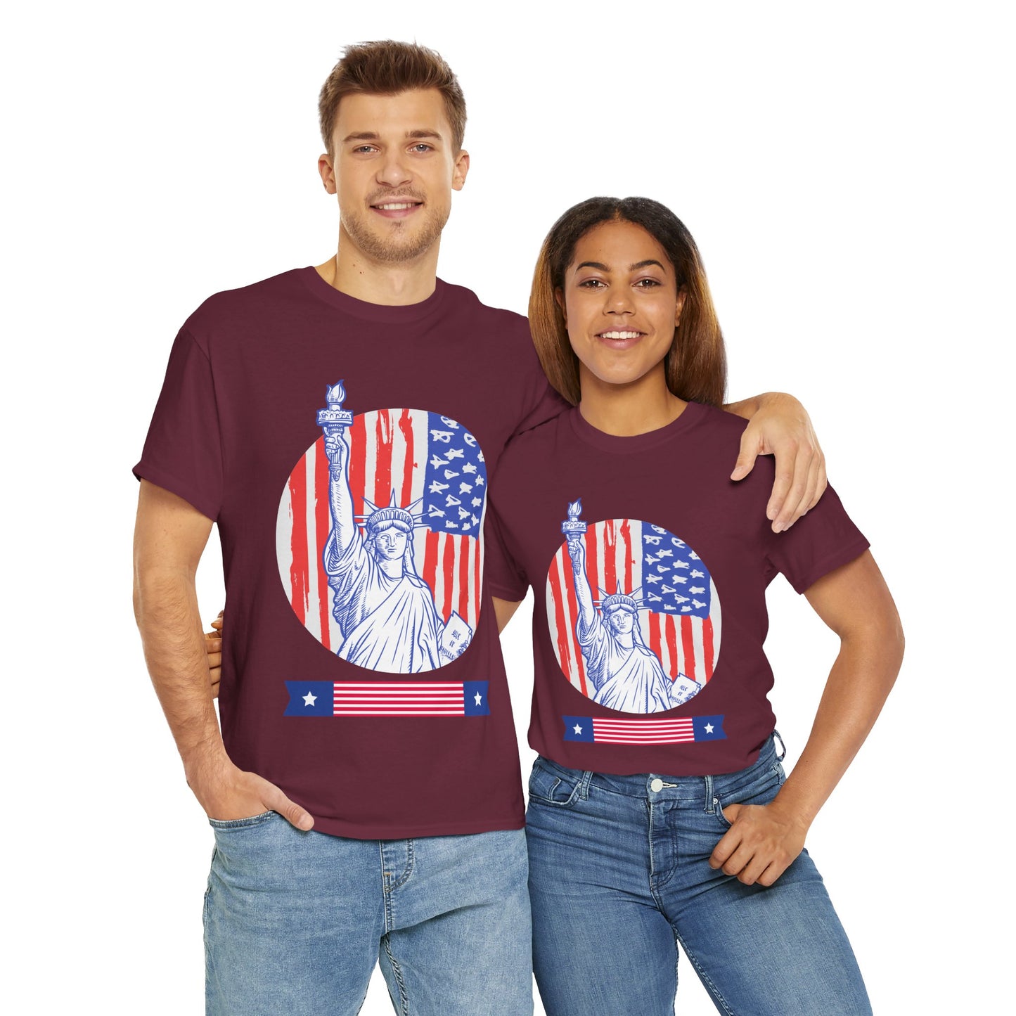 America - Unisex Heavy Cotton Tee