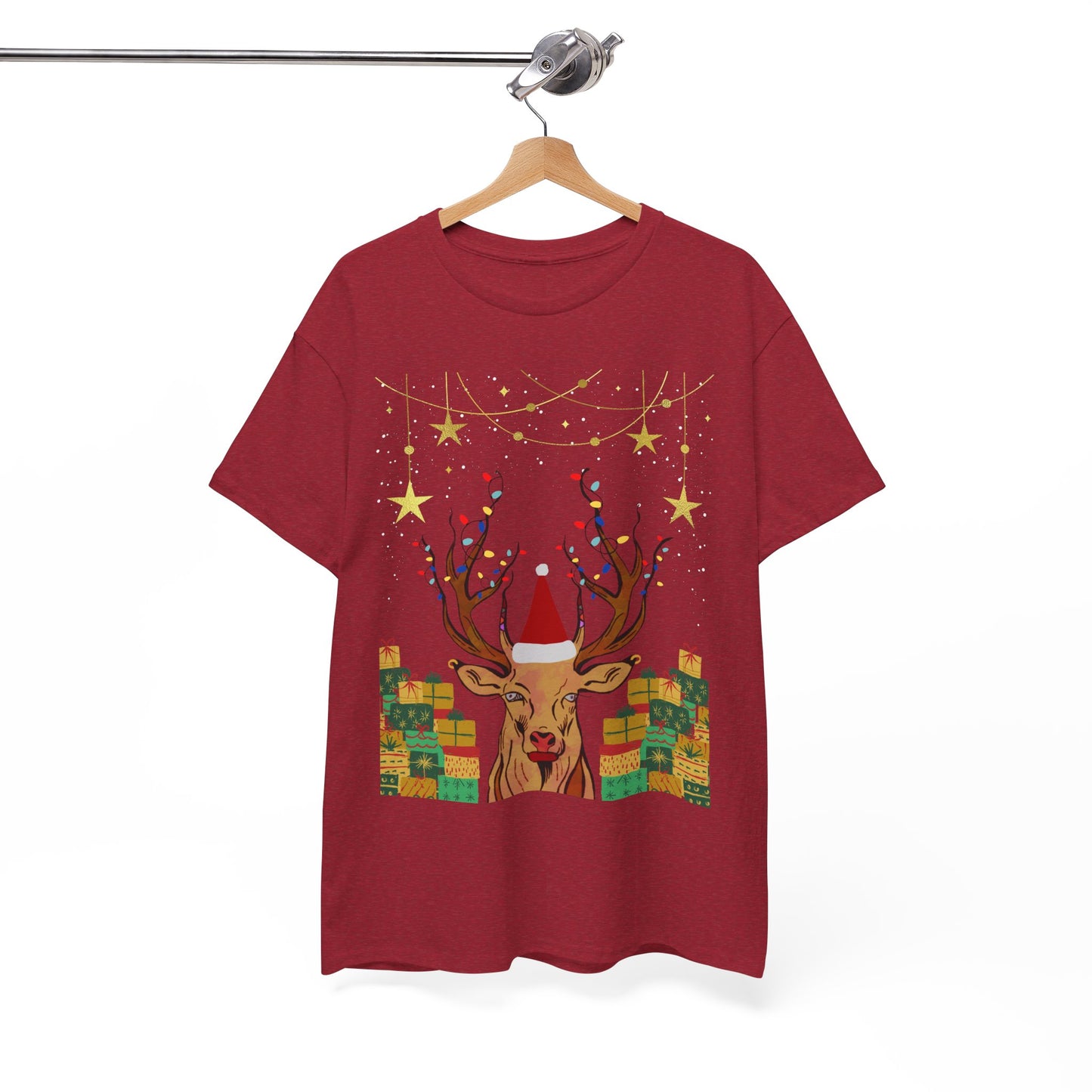 Christmas - Unisex Heavy Cotton Tee (Express Delivery available)