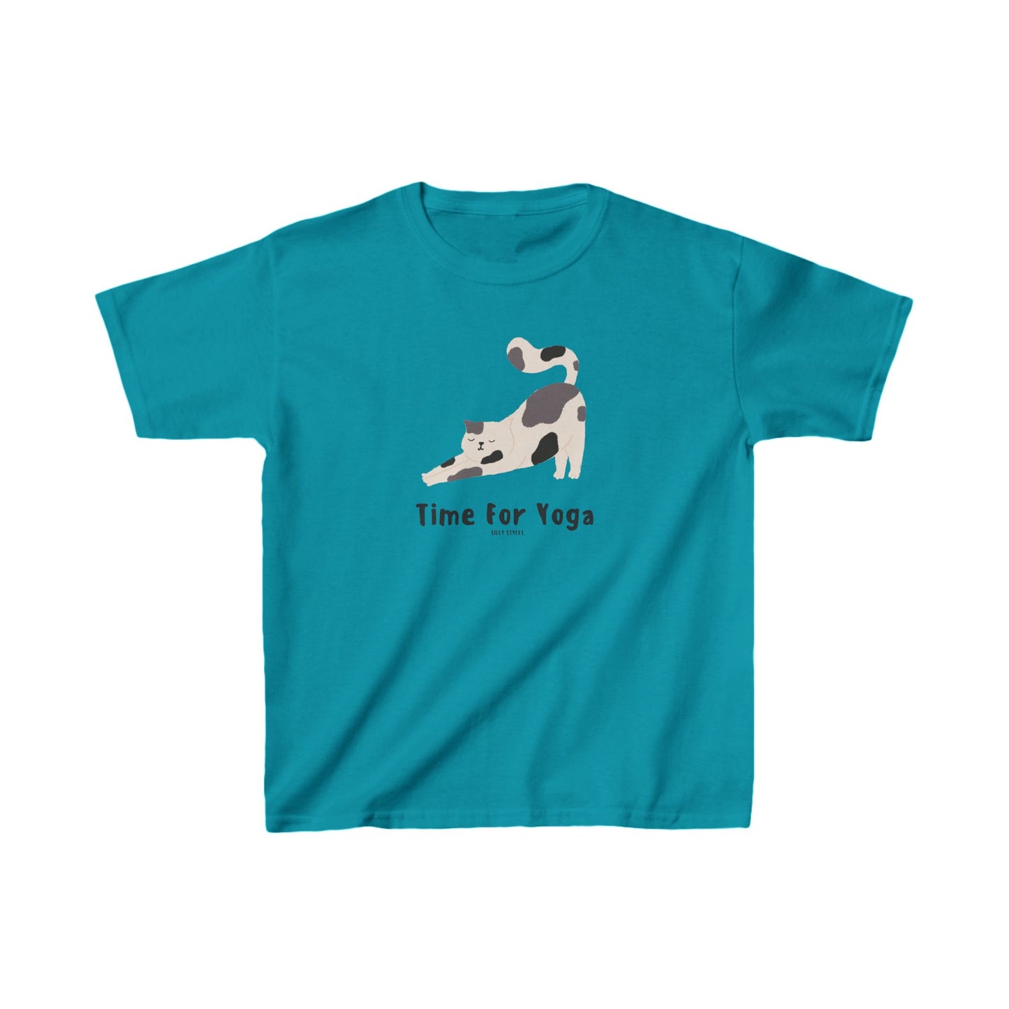 Kids lazy cat Heavy Cotton™ Tee