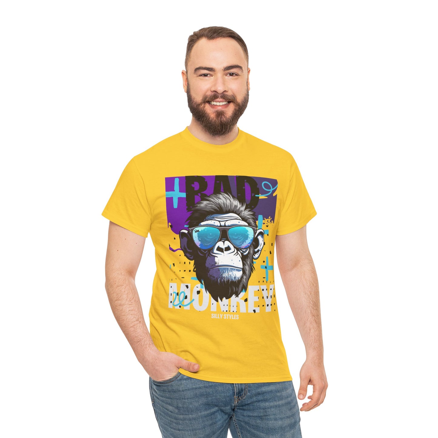 Men's Monkey - Heavy Cotton Tee