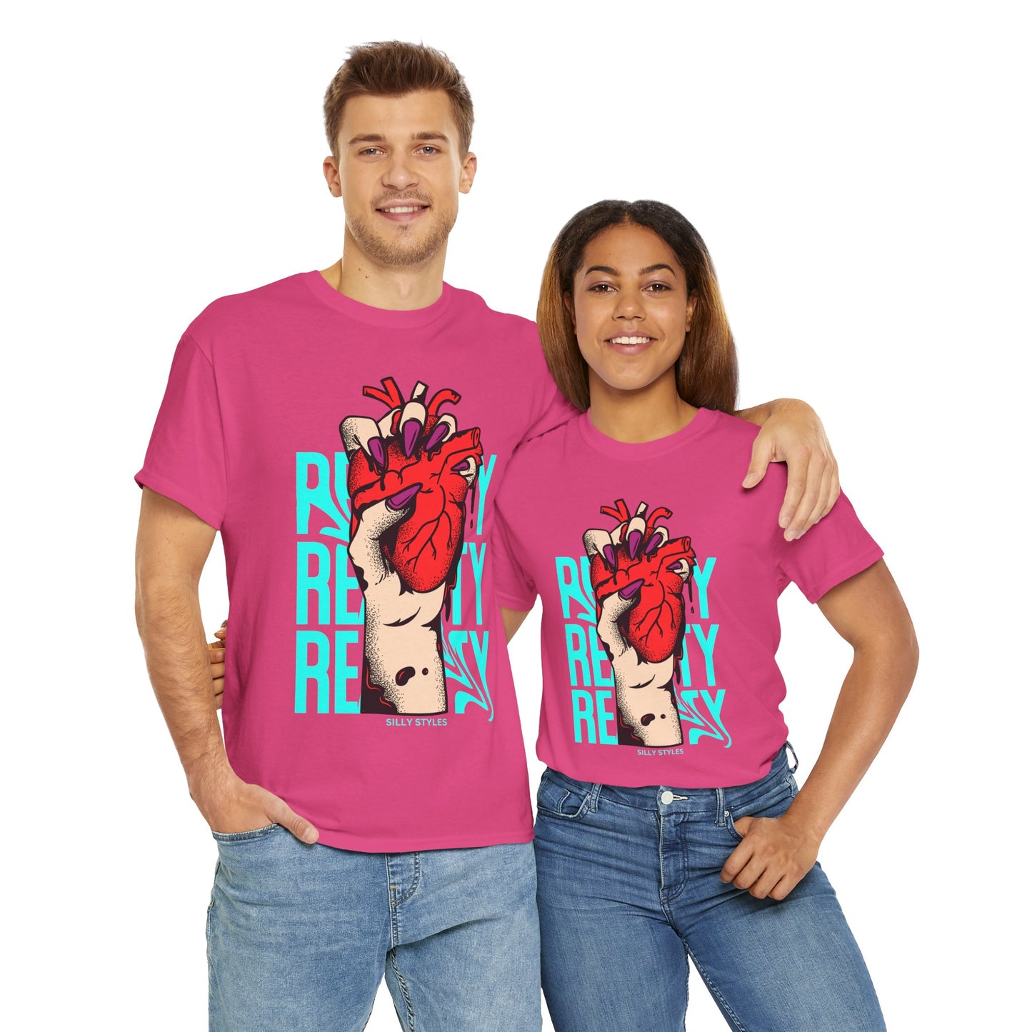 Men's Heart - Heavy Cotton Tee