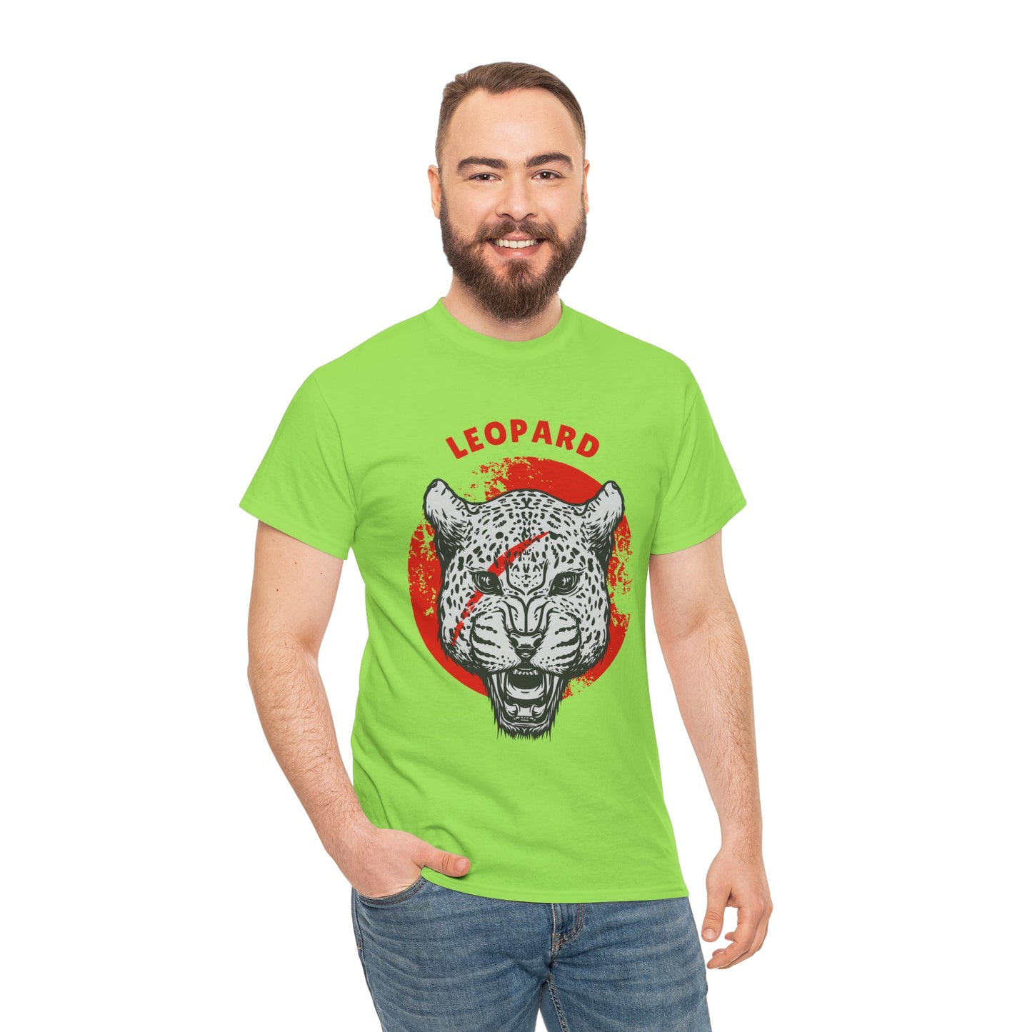 Leopard Heavy Cotton Tee