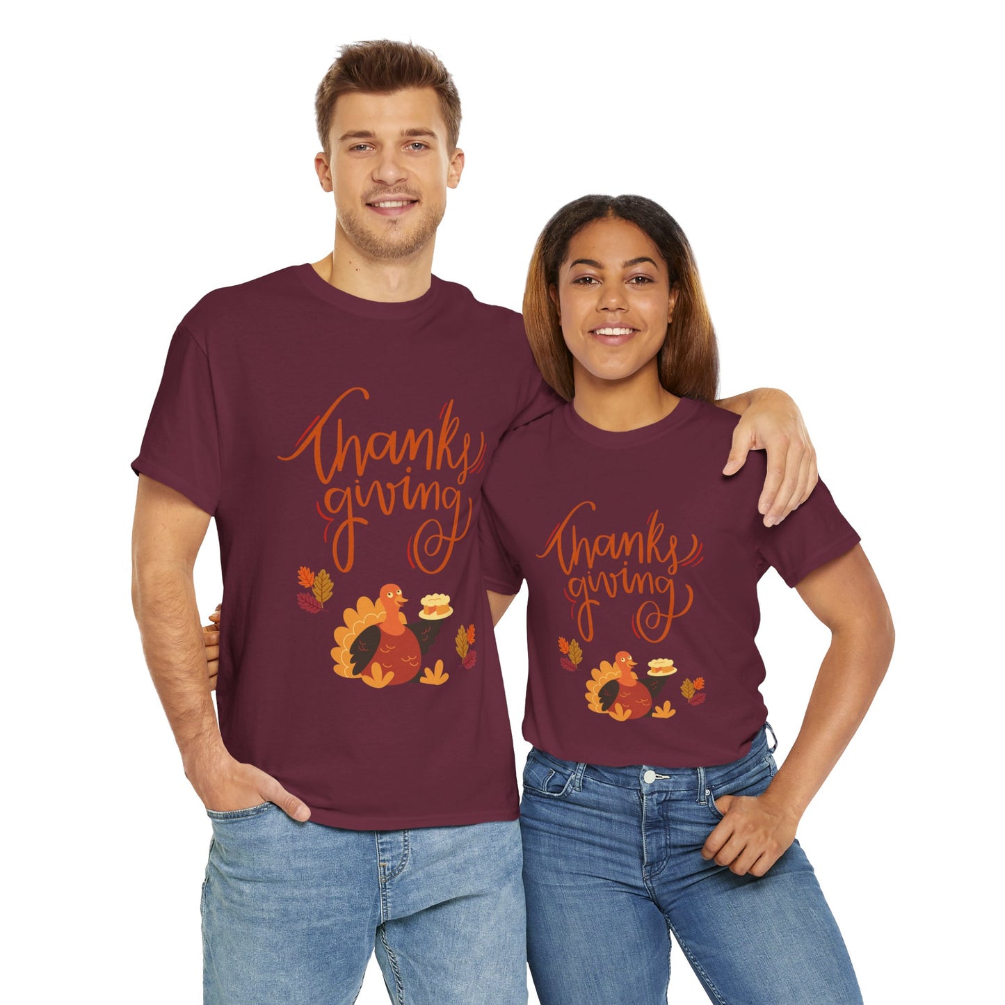 Thanks Giving - Unisex Heavy Cotton Tee