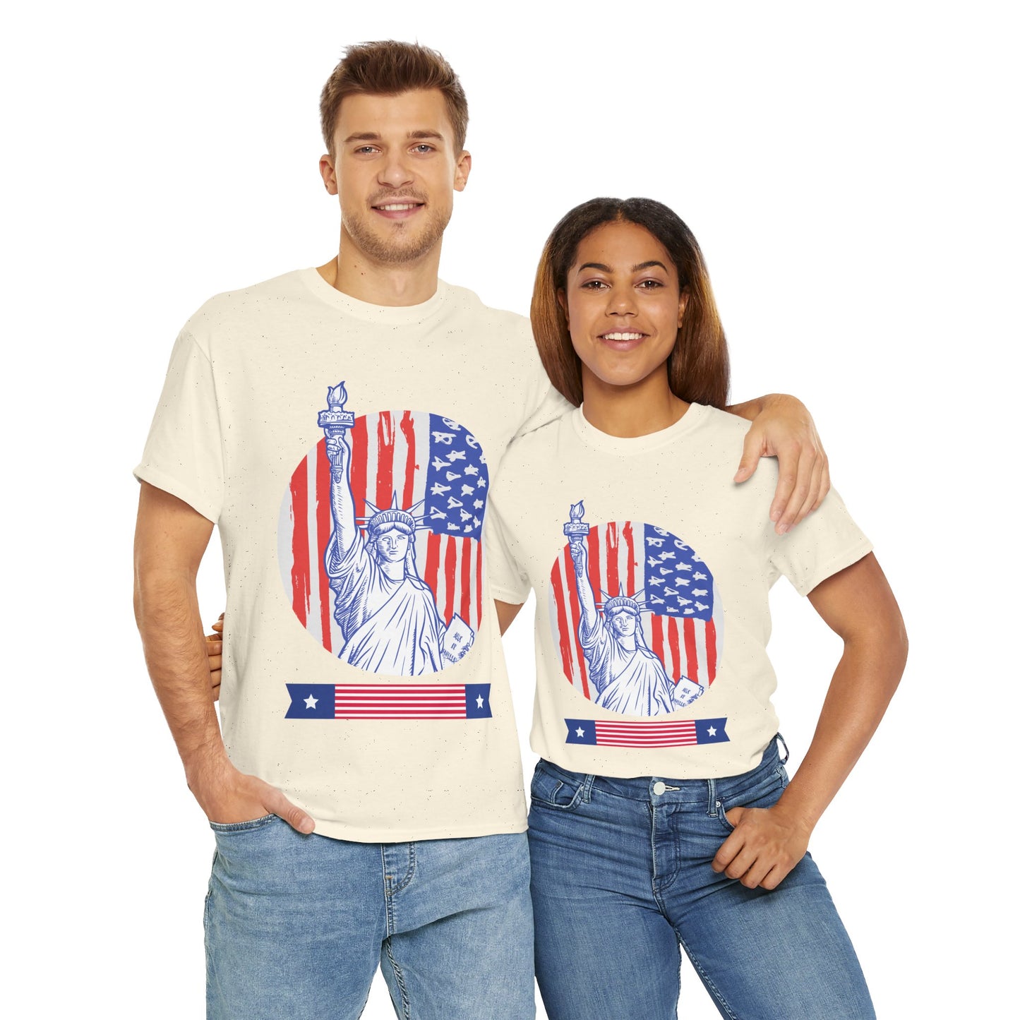 America - Unisex Heavy Cotton Tee