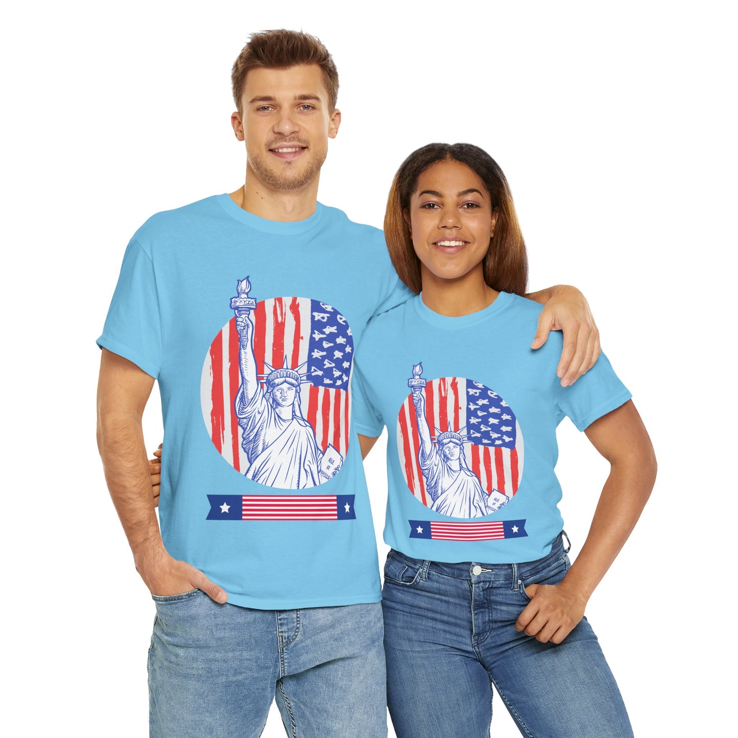 America - Unisex Heavy Cotton Tee