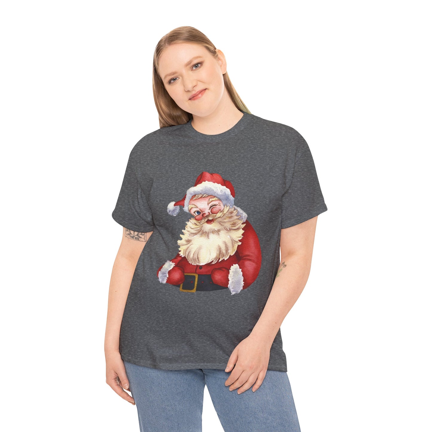 Christmas - Unisex Heavy Cotton Tee (Express Delivery available)