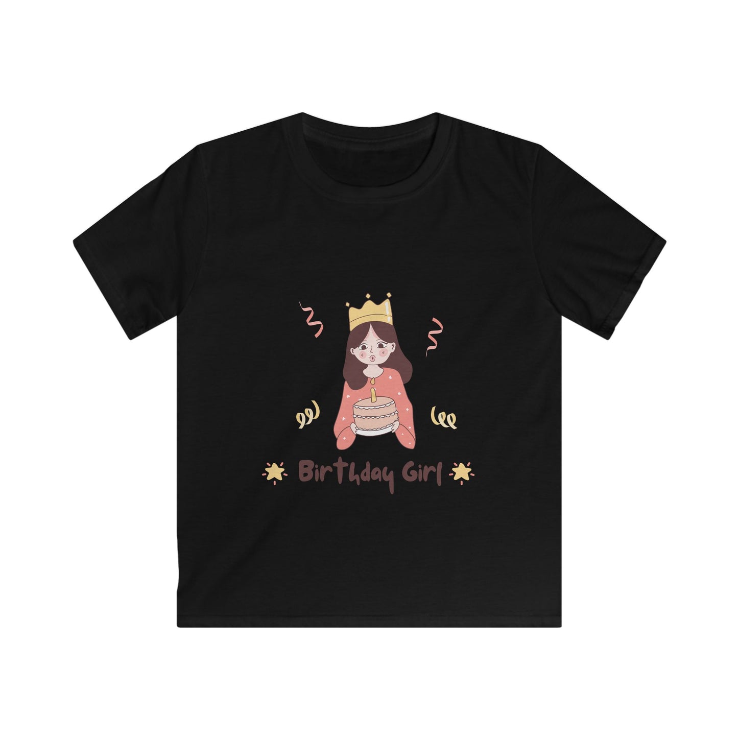 Kids Tee - Birthday Girl Celebration Shirt