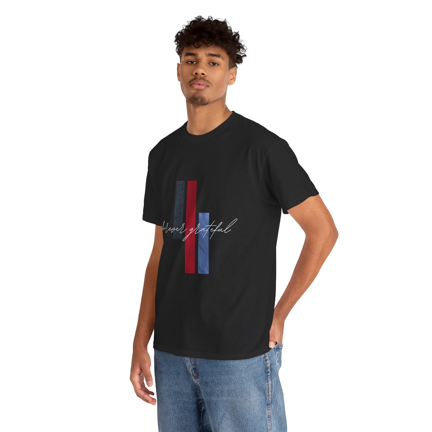 Forever Grateful - Heavy Cotton Tee (Express Delivery available)