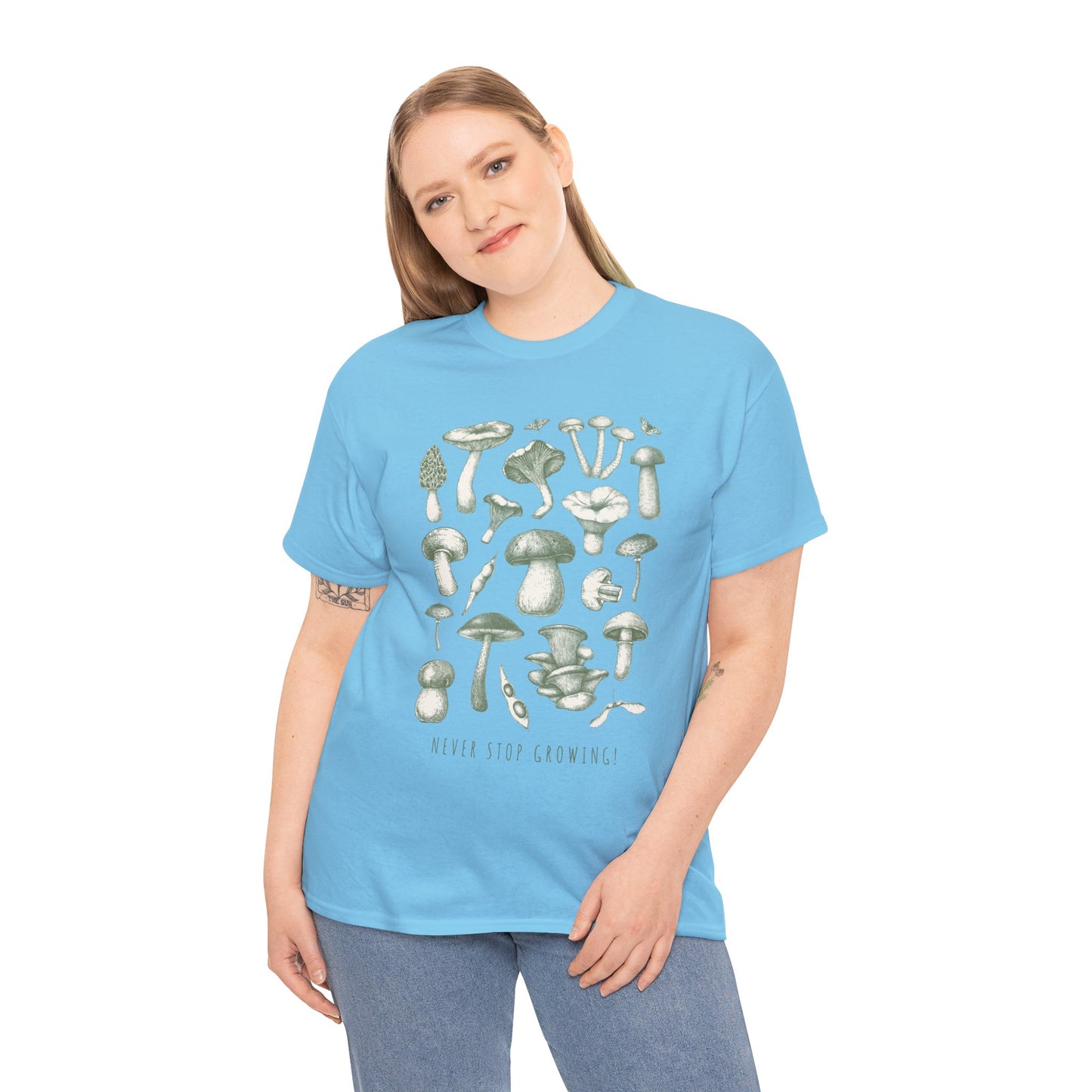 Mushroom Tee - Women's Heavy Cotton (Express Delivery available)