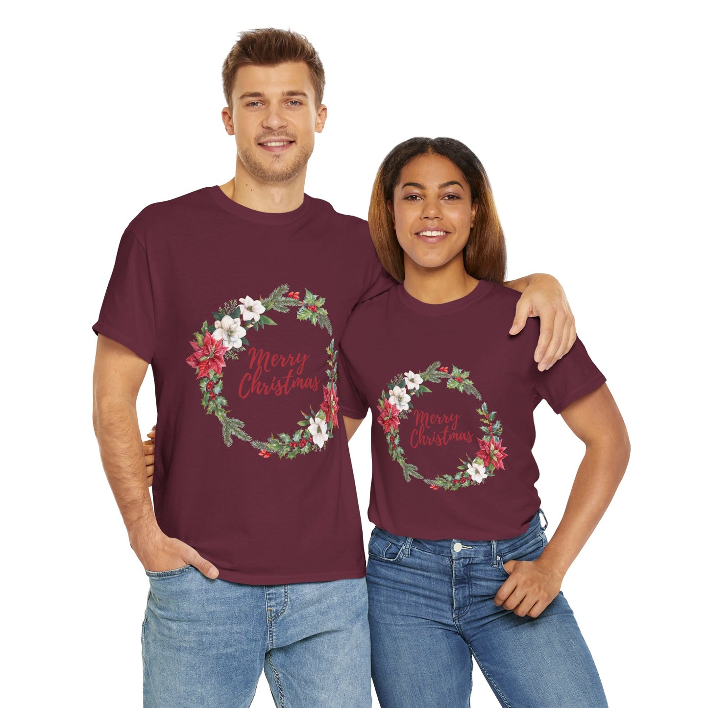 Merry Christmas - Unisex Heavy Cotton Tee