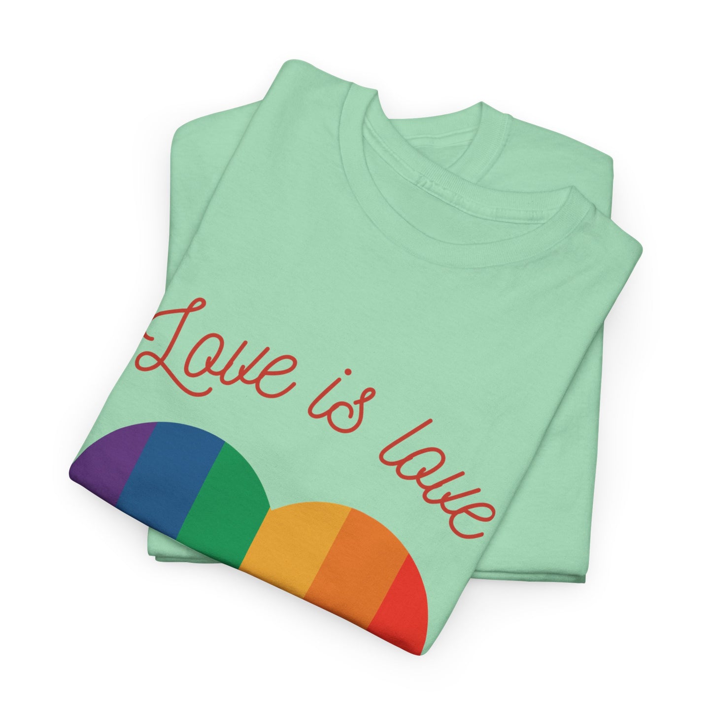 Love - Unisex Heavy Cotton Tee (Express Delivery available)