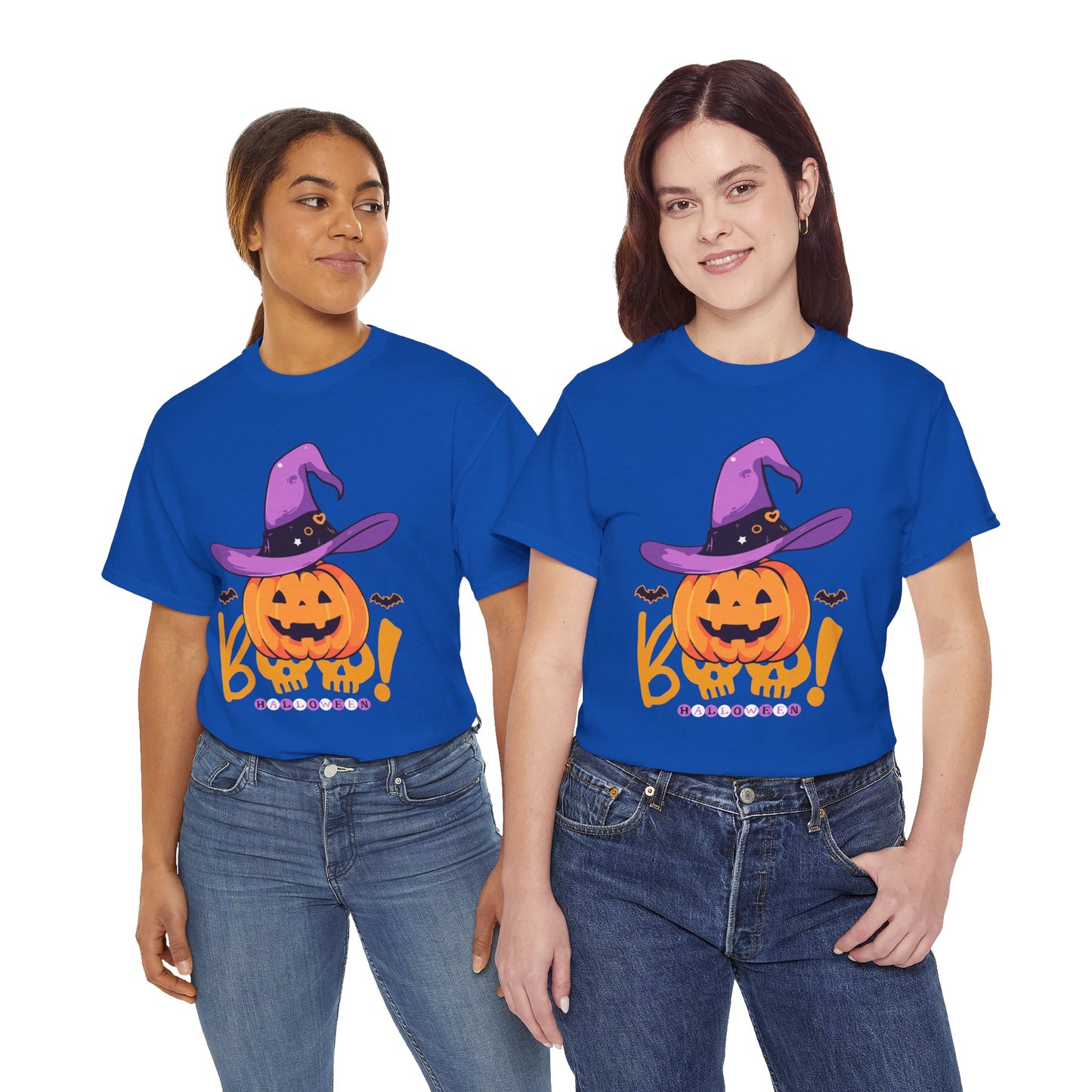 Halloween -Unisex Heavy Cotton Tee (Express Delivery available)