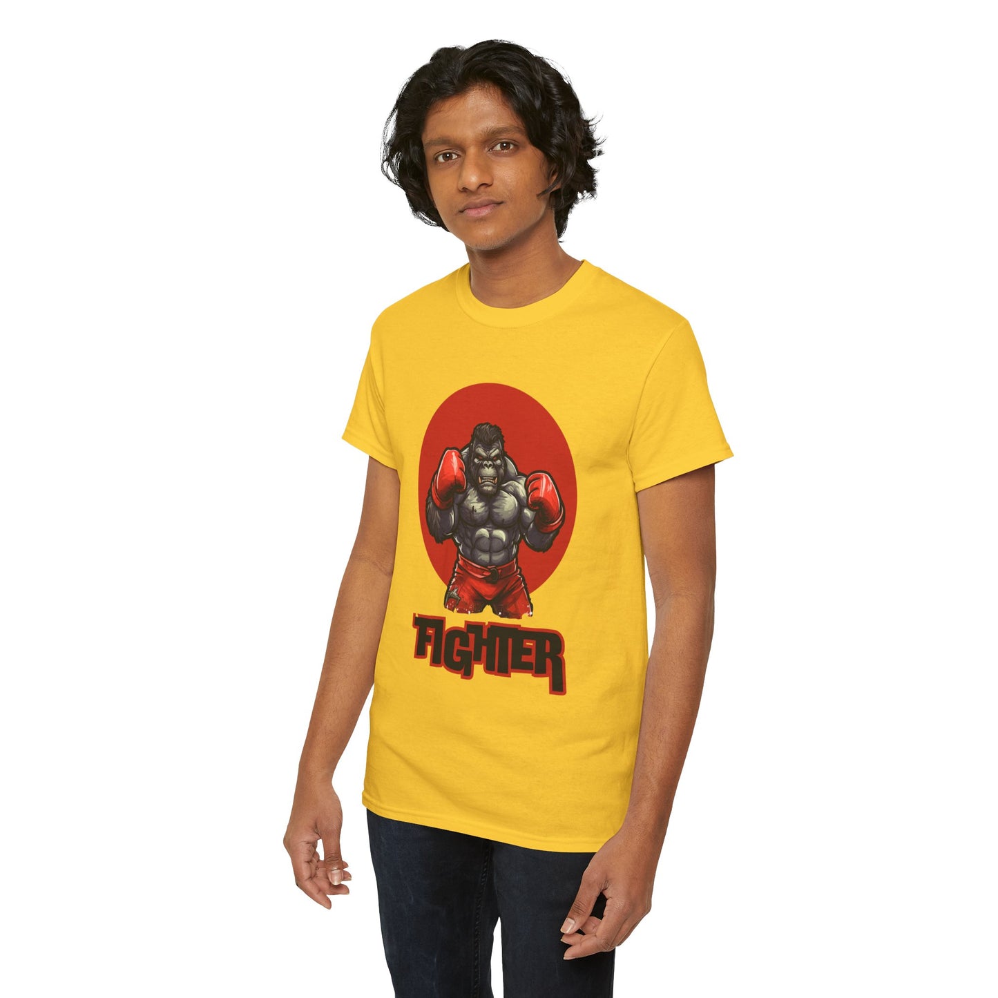 fighter Heavy Cotton Tee (Express Delivery available)