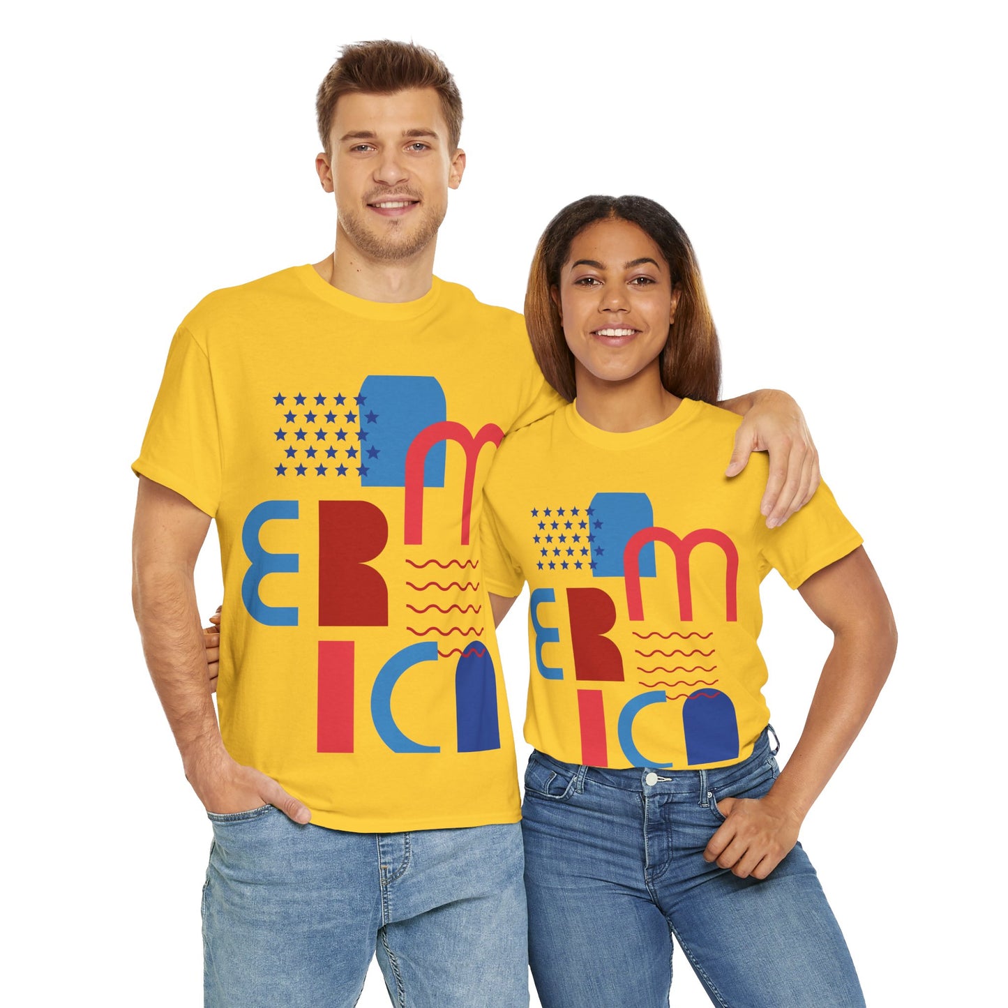 America - Unisex Heavy Cotton Tee