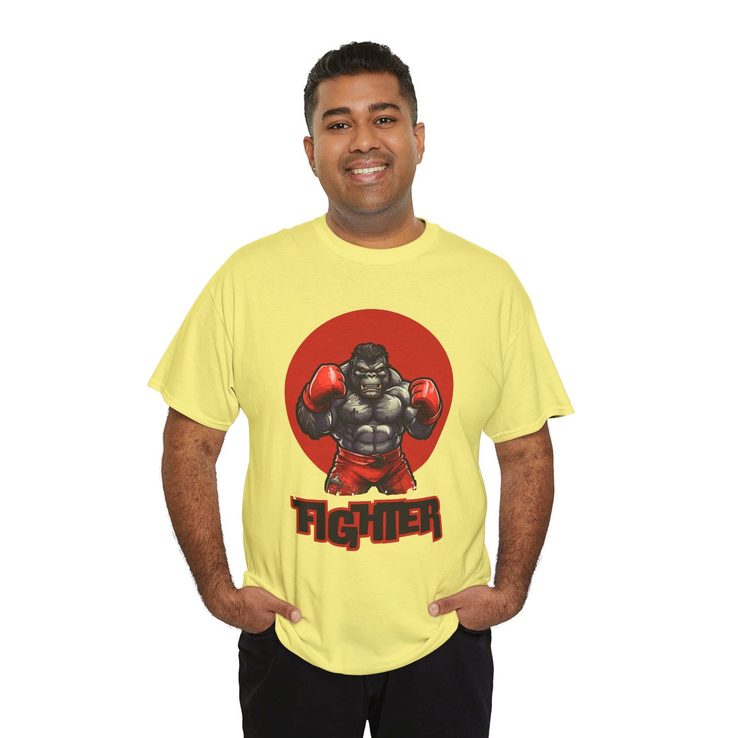 fighter Heavy Cotton Tee (Express Delivery available)