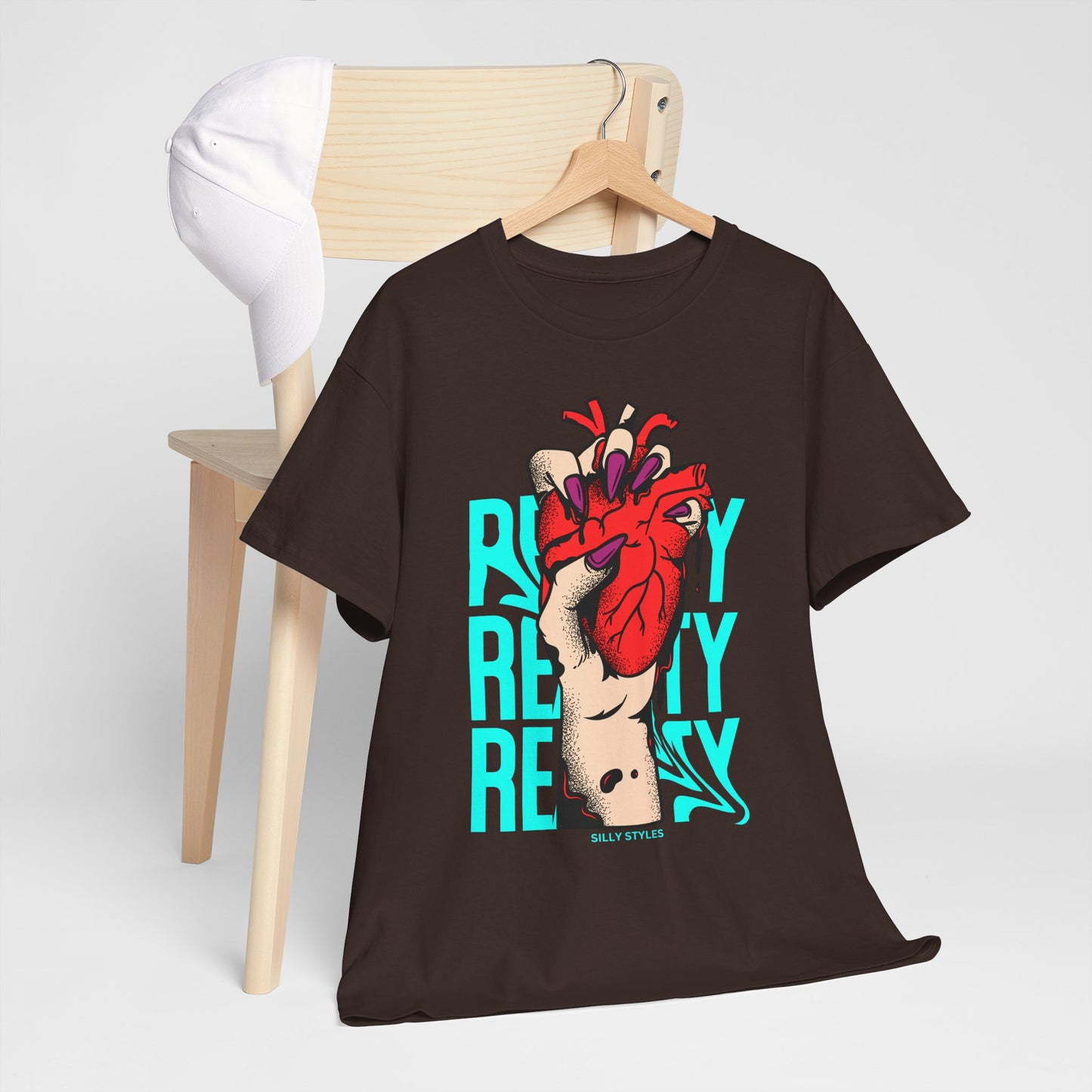 Men's Heart - Heavy Cotton Tee