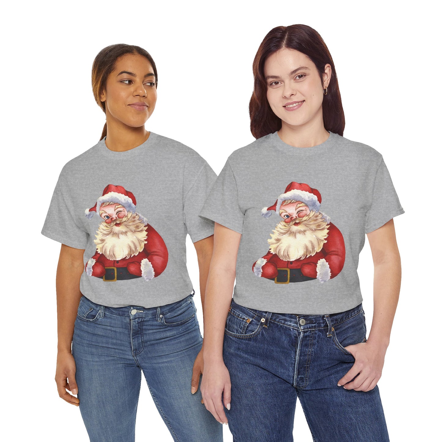 Christmas - Unisex Heavy Cotton Tee (Express Delivery available)