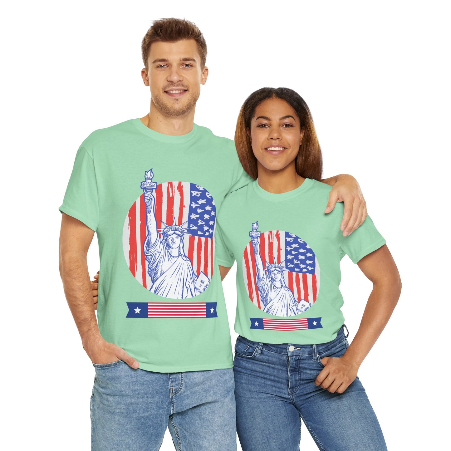 America - Unisex Heavy Cotton Tee